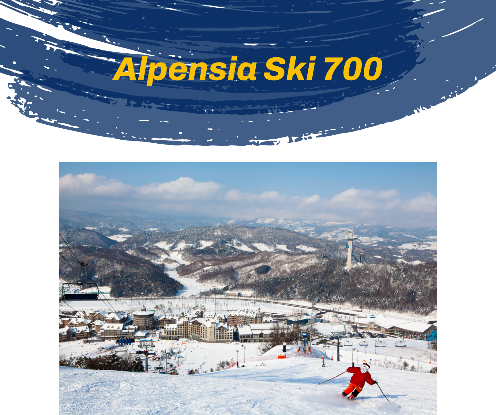♤ 26/27 Alpensia All Inclusive Ski Tour Package A-SKI♤