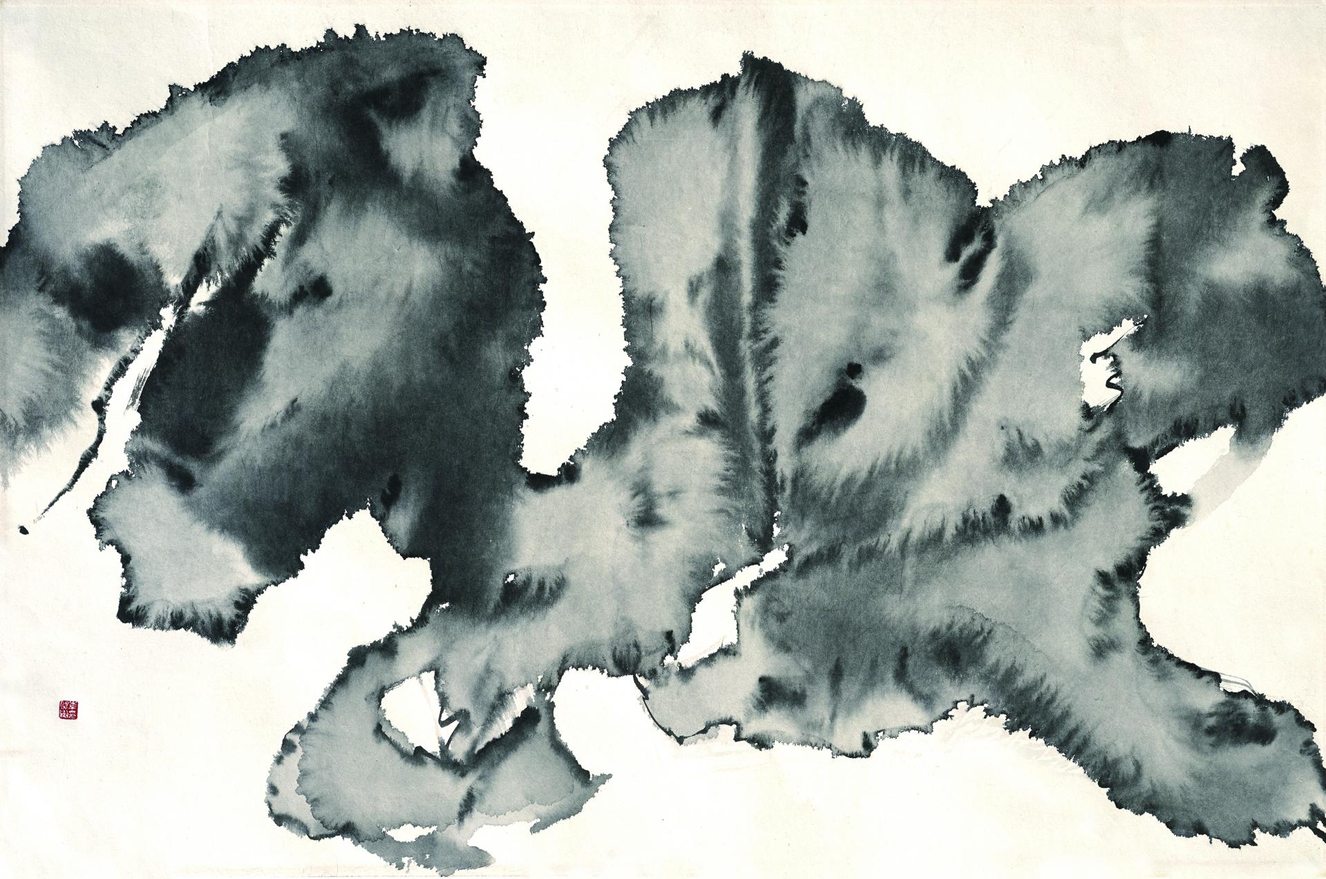 수묵 드로잉4. 93x61cm. 한지에 수묵담채. 2018.jpg