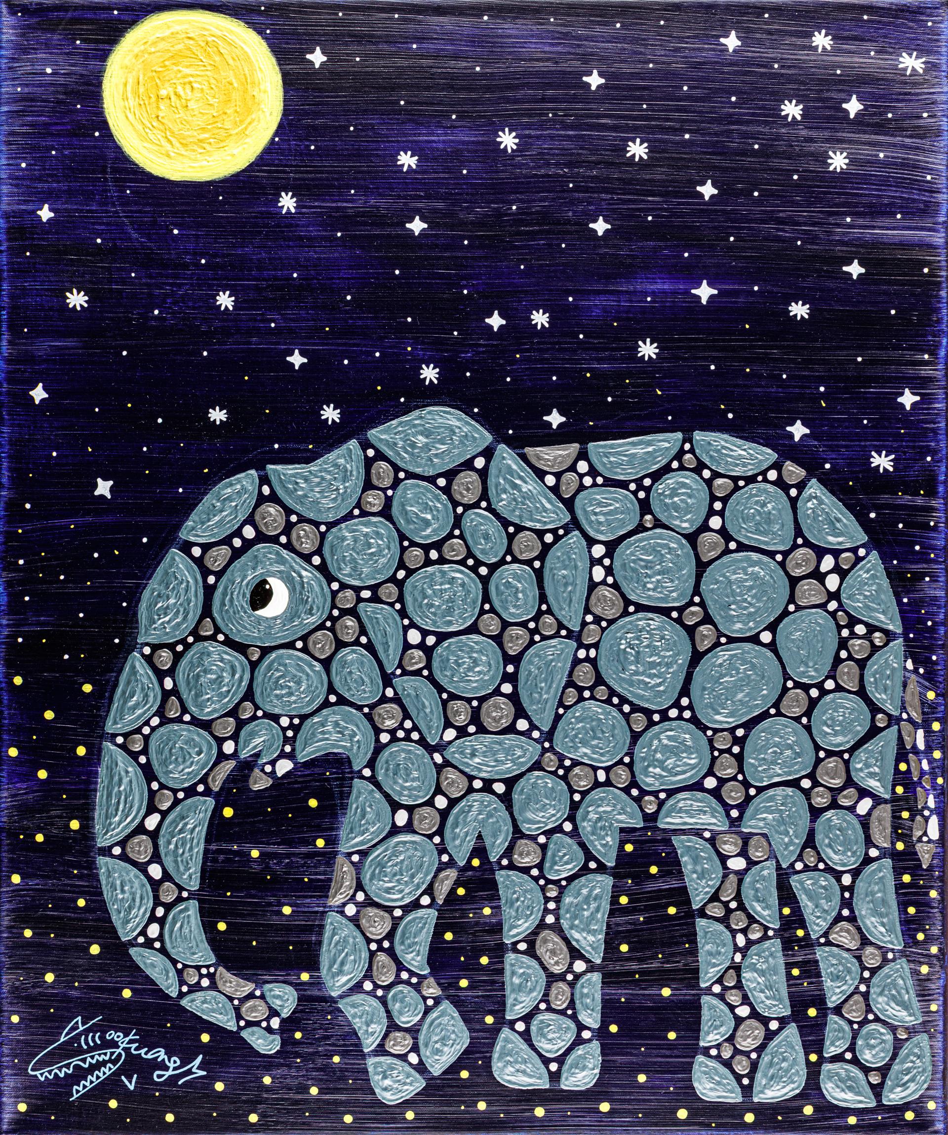 김수광_한 여름밤의 산책_60.6x72.7cm_acrylic on canvas_2025.jpg