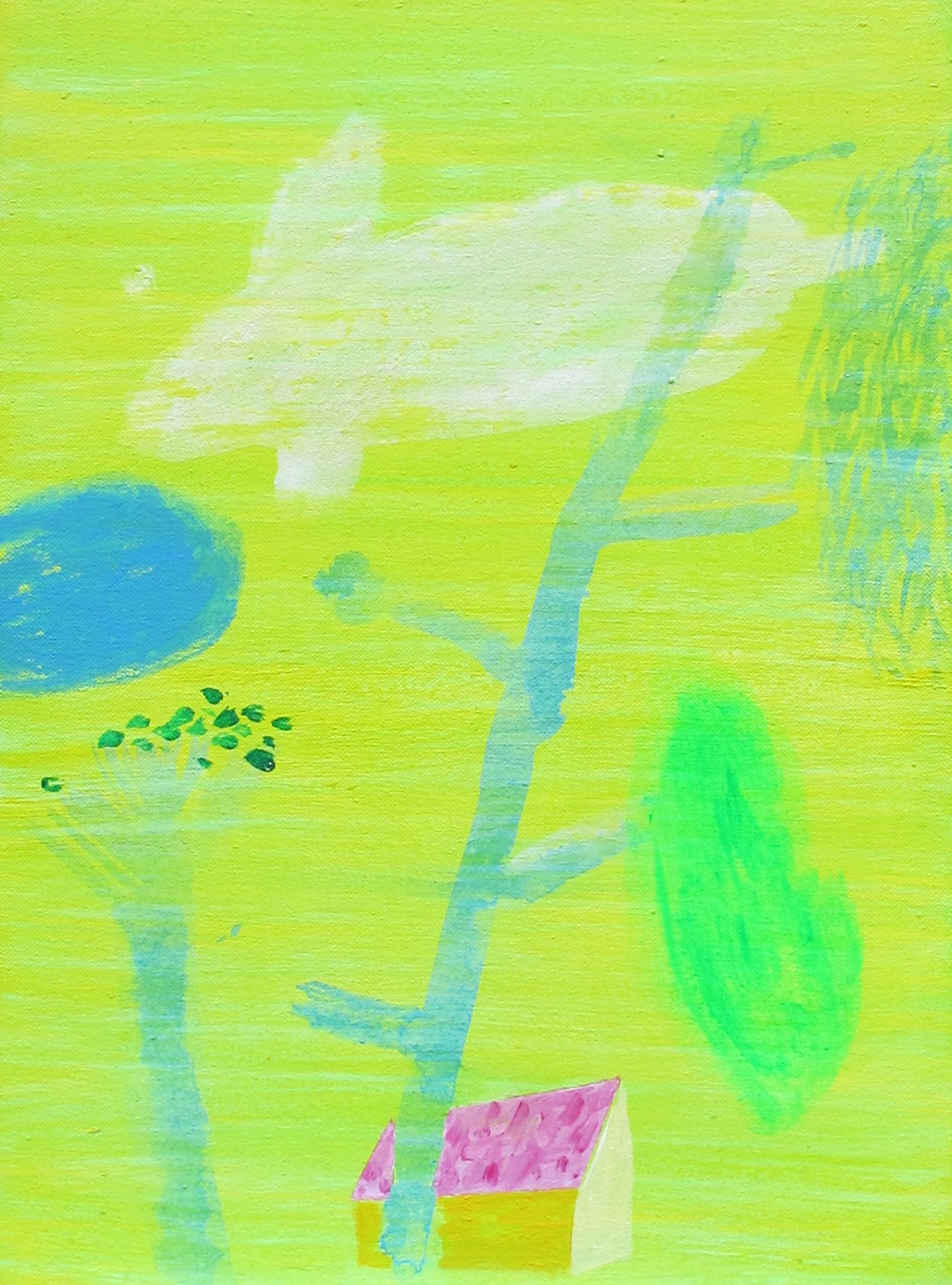 이경애(소품), 움트다.45.5x33.4cm,acrylic on canvas,2025.JPG