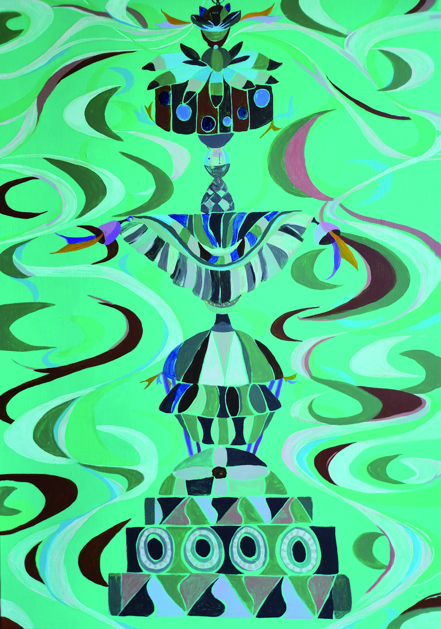 오수경 작품_Geopilgrim 116.8x72cm2026 Acrylic on Canvas.jpg