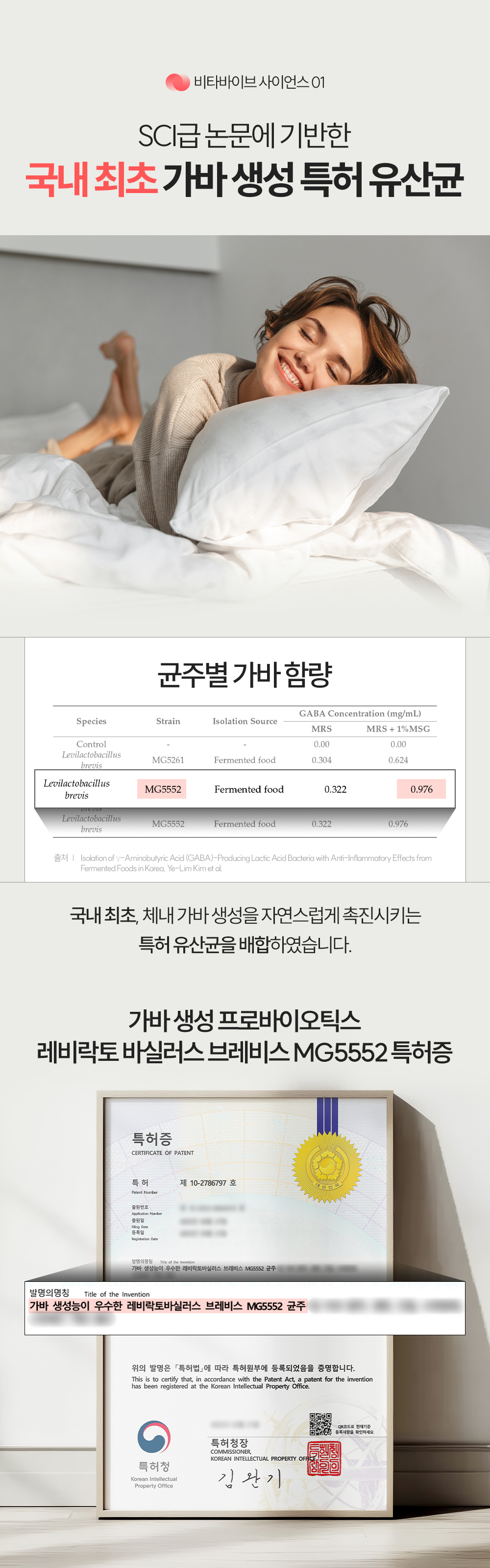 [해외] 채정안 슬립블렌드 (트레온산 마그네슘+비타바이브 유산균)