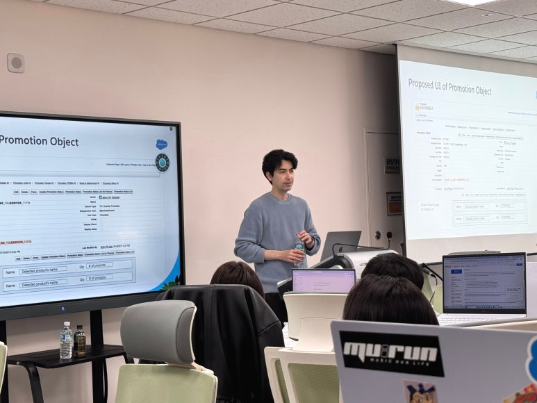 Salesforce CRM101 트레슬 오비드존 세션 발표