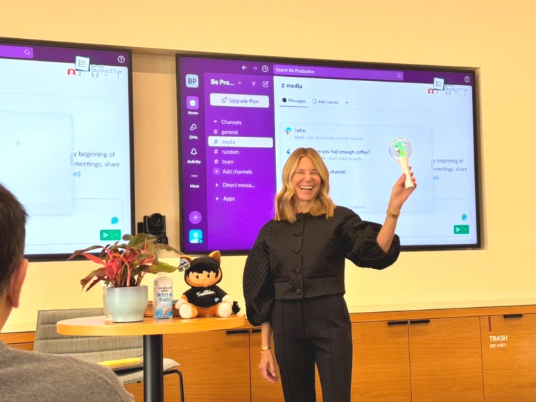 업무를 재설계해야하는 시점 - Slack Community Denise 내한