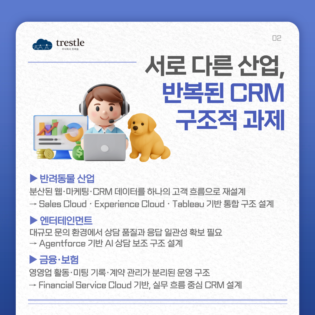 트레슬 2025년 대표 세일즈포스 프로젝트