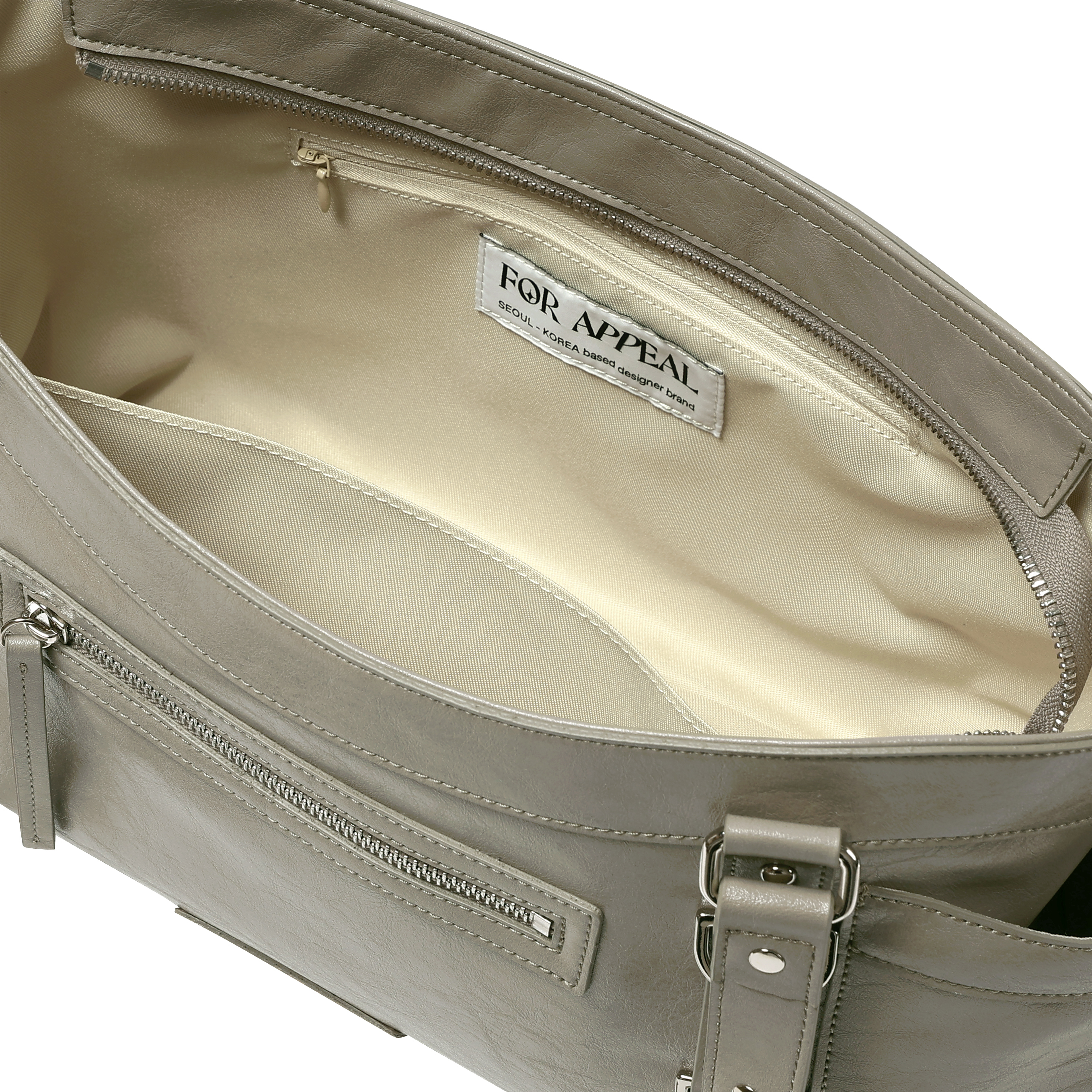 All day 2way bag Mocha gray