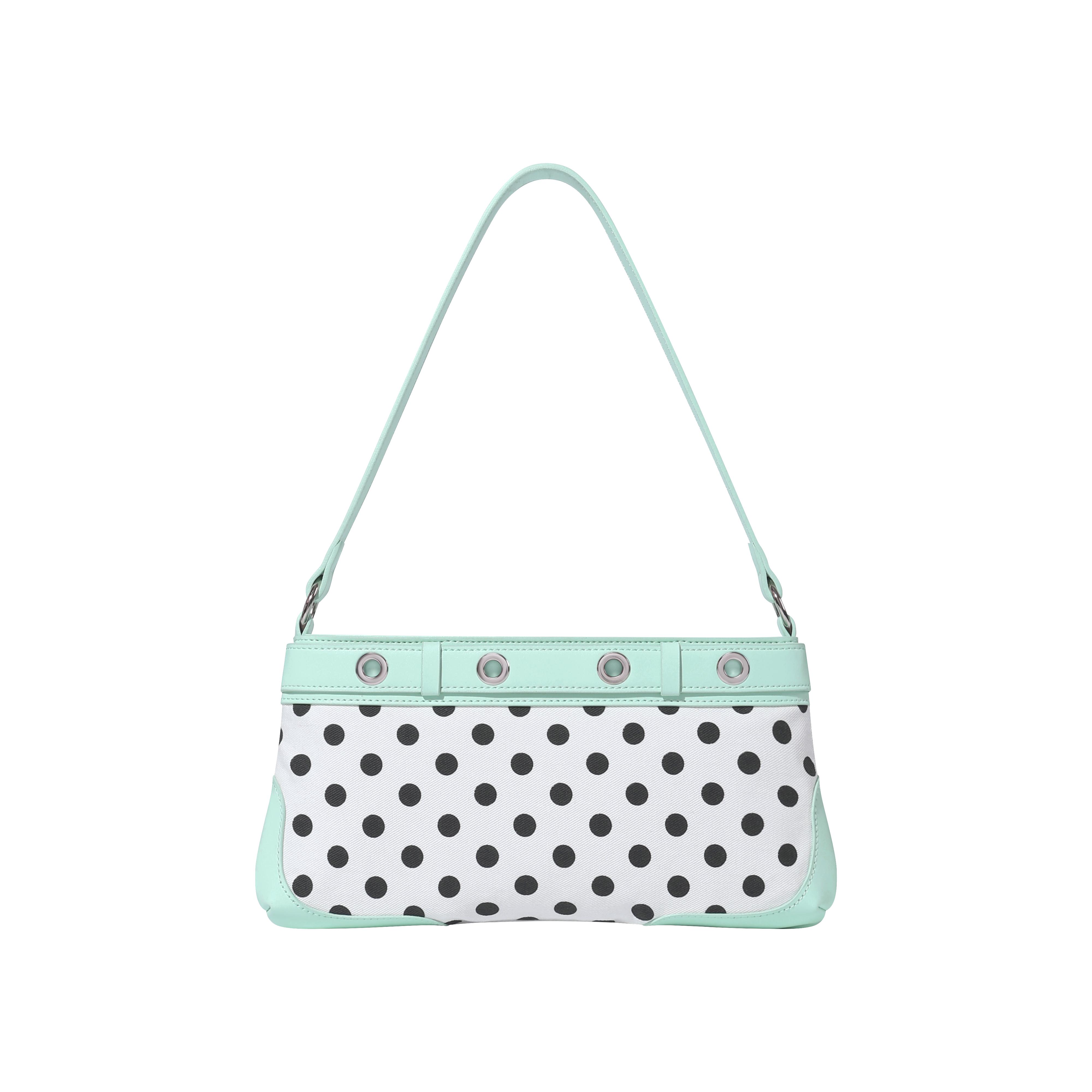Ring ring bag Dot mint
