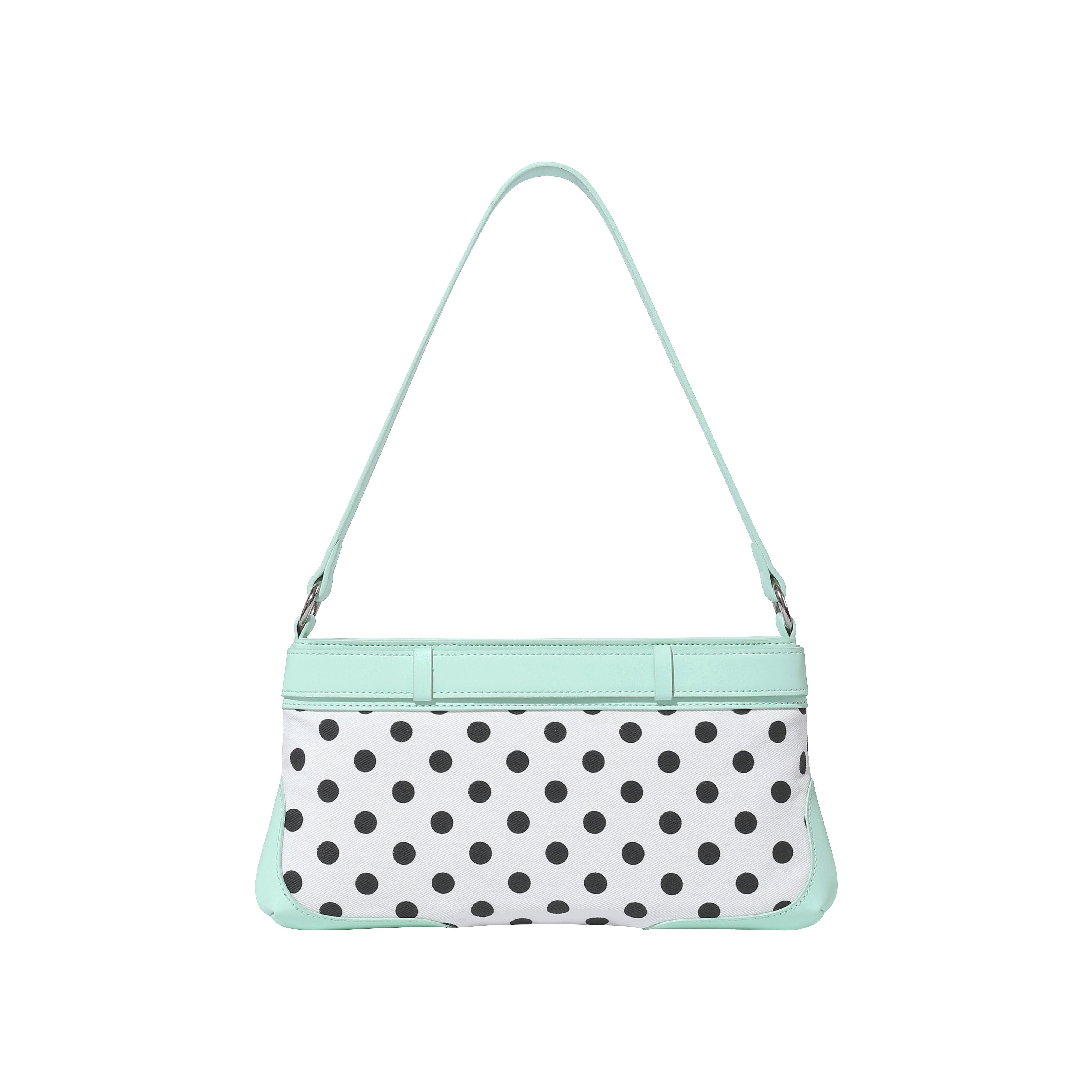 Ring ring bag Dot mint