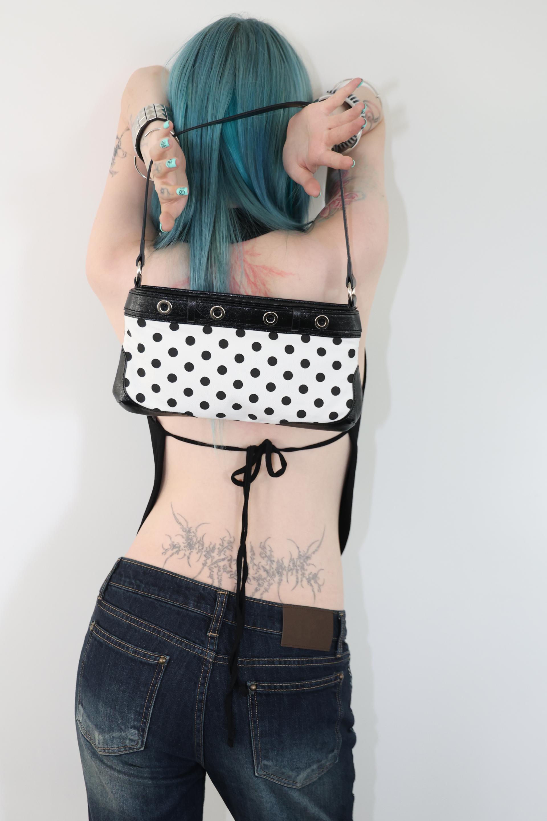 Ring ring bag Dot black