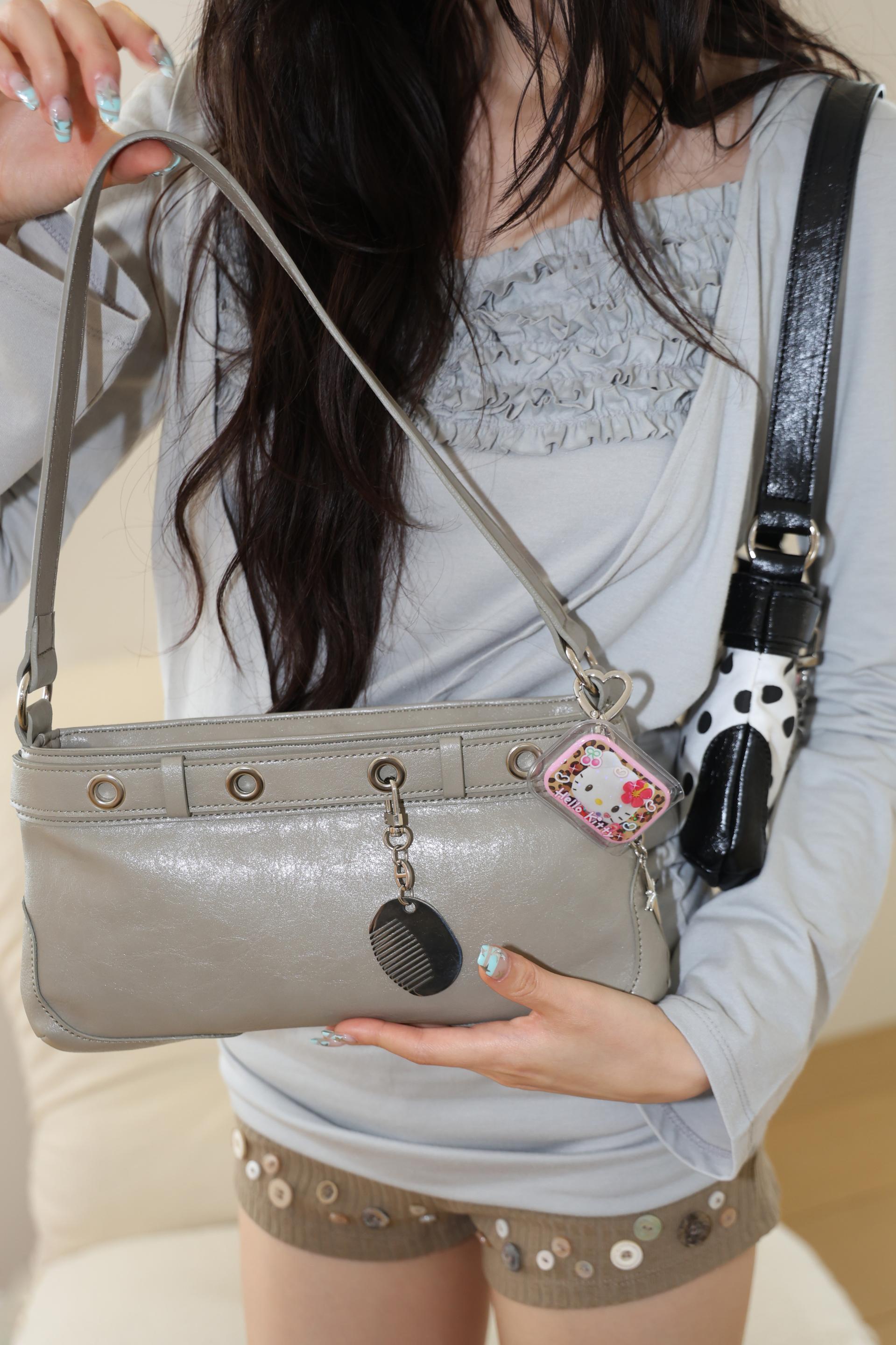 Ring ring bag Mocha gray
