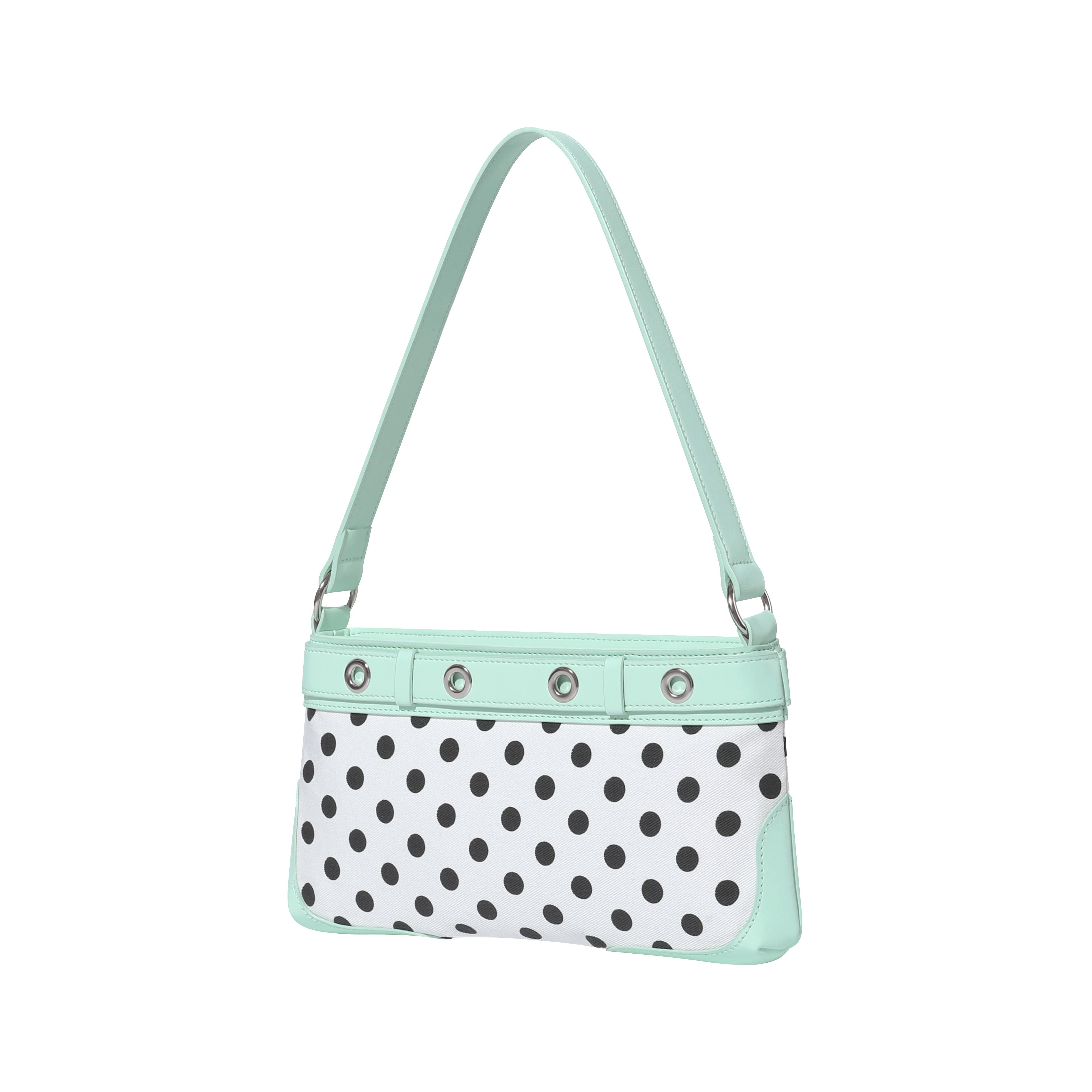 Ring ring bag Dot mint
