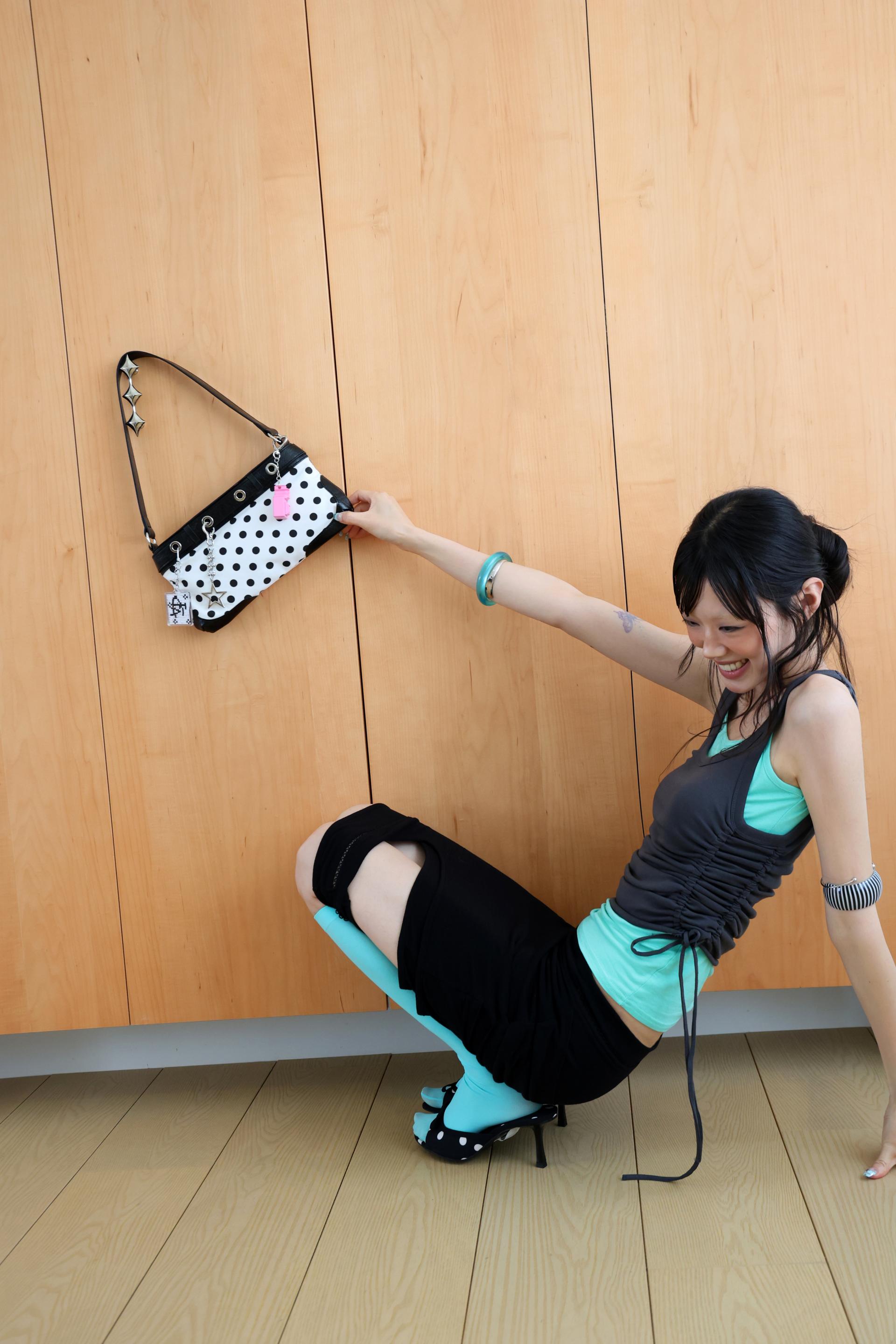 Ring ring bag Dot black