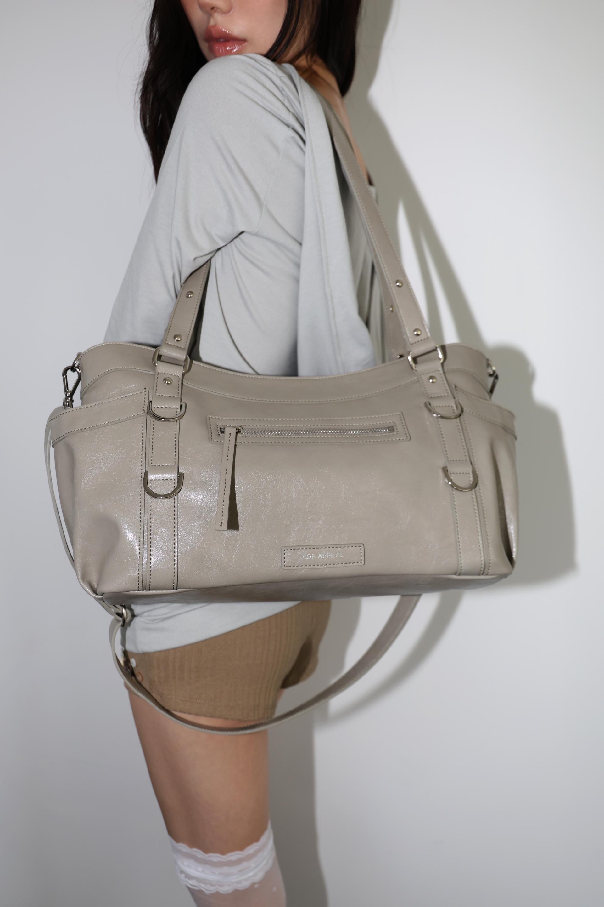All day 2way bag Mocha gray