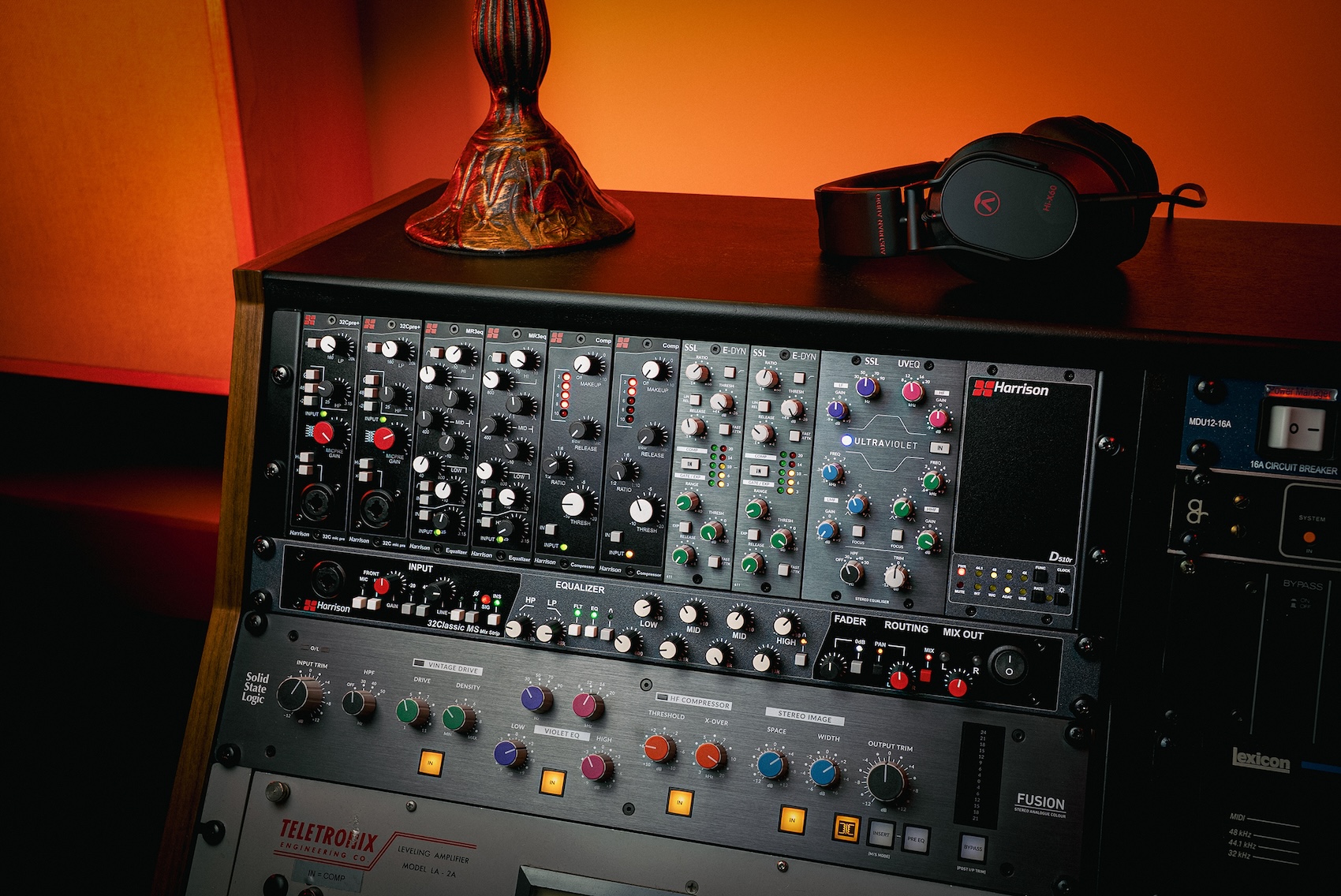 Harrison Audio Harrison 500 Rack with Dante Card and Mixer