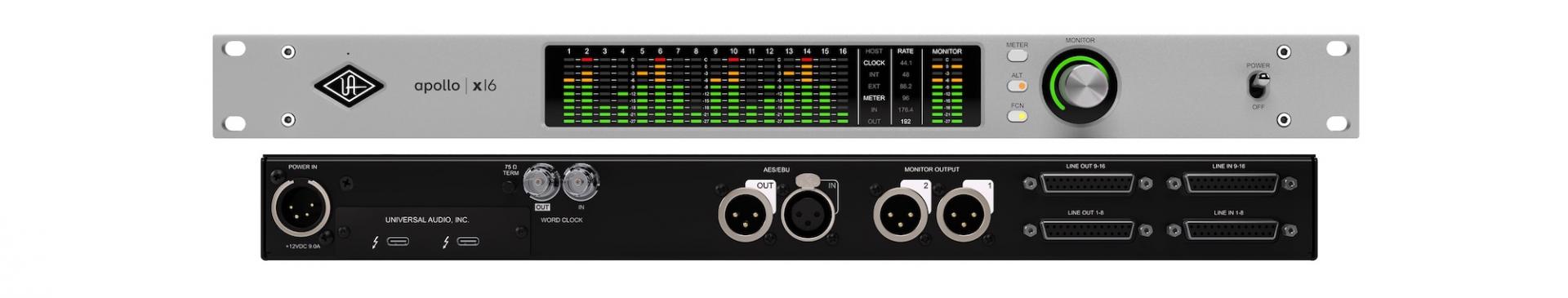 Universal Audio Apollo x16 Gen 2 Ultimate+ Edition