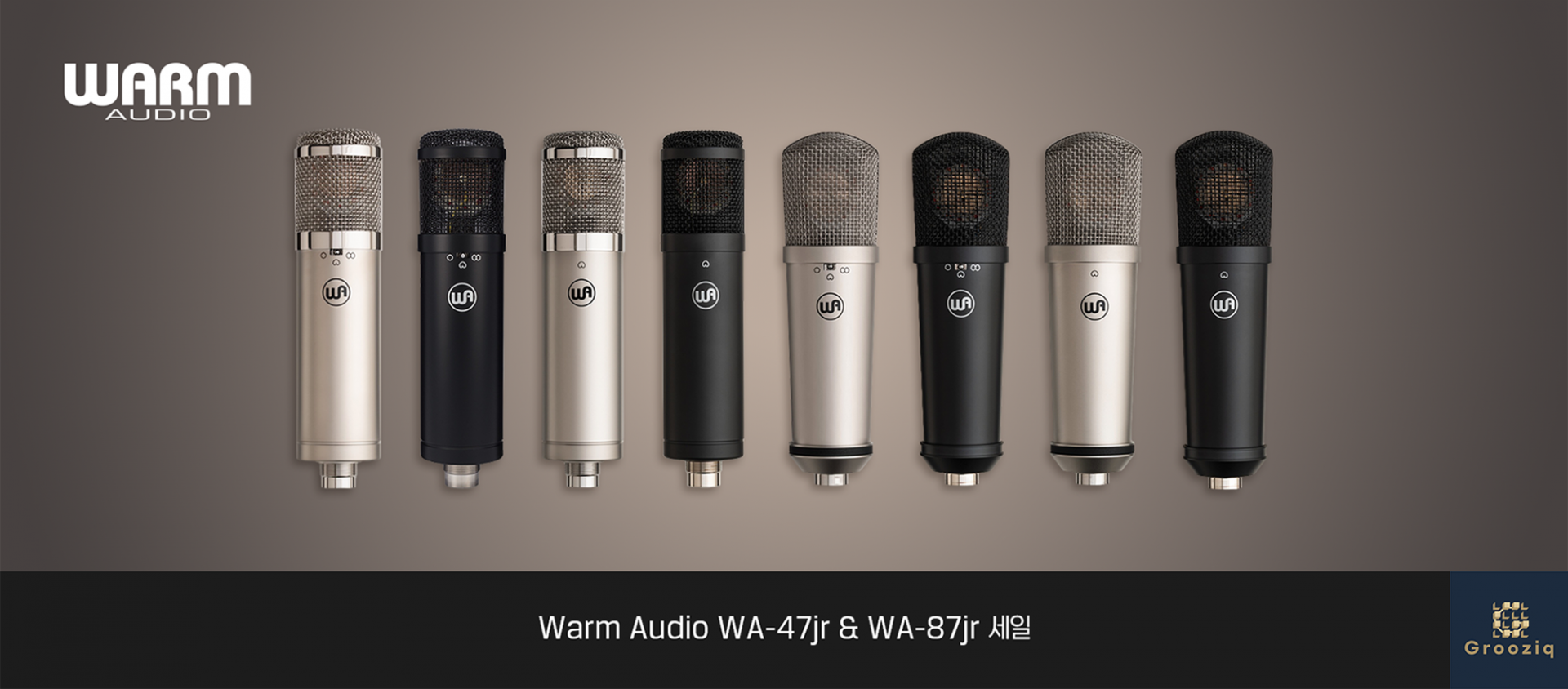 Warm Audio WA-47jr (Black)