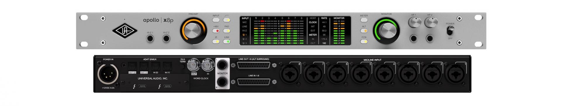 Universal Audio Apollo x8p Gen 2 Studio+ Edition