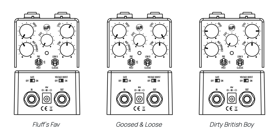 Warm Audio Fluff Drive (White)