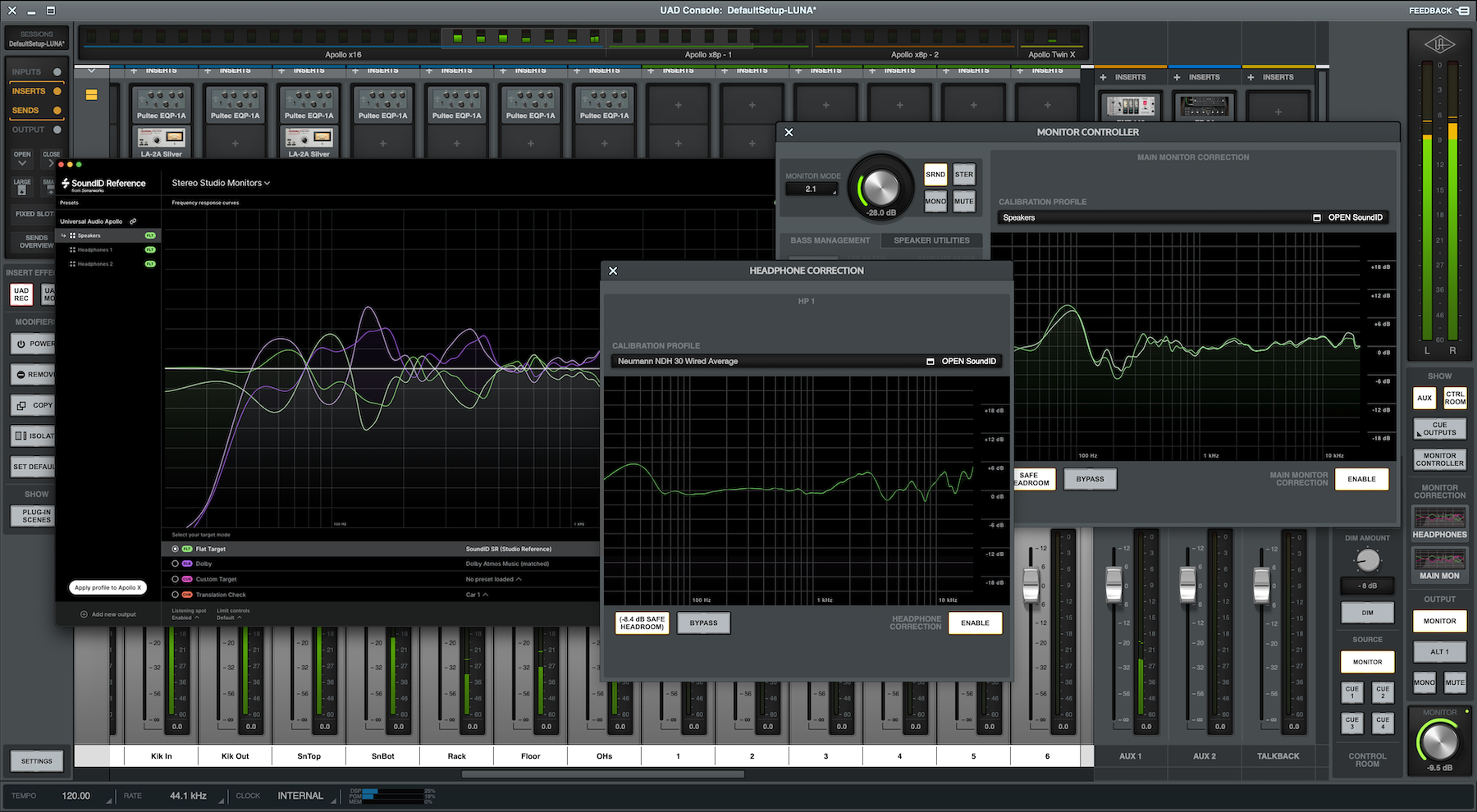 Universal Audio Apollo x16 Gen 2 Ultimate+ Edition