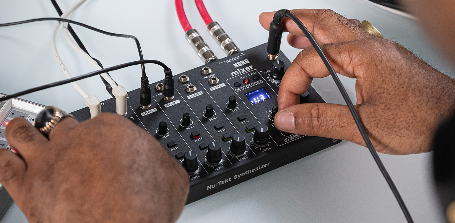 KORG NTS-4 mixer kit