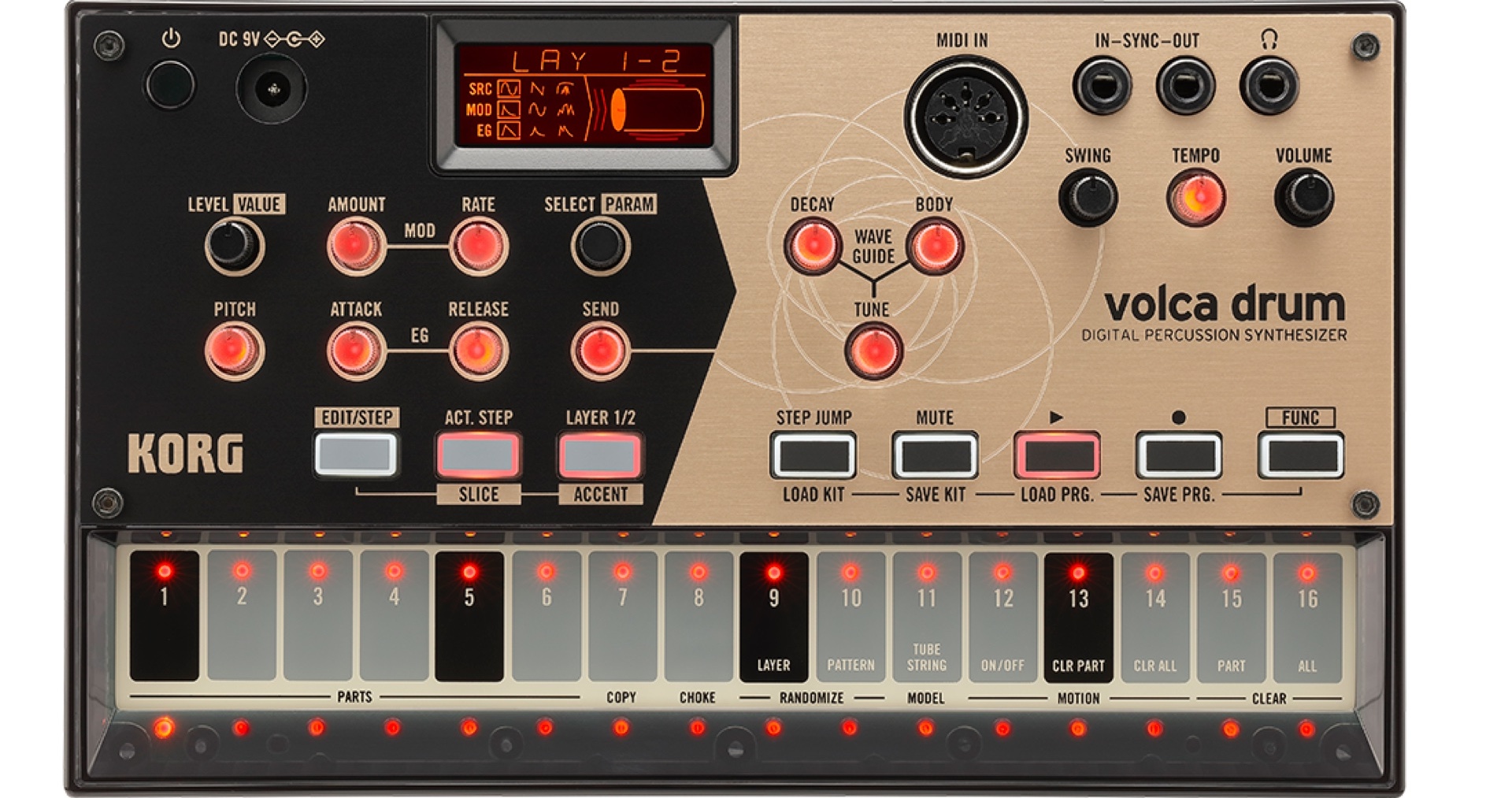 KORG volca drum