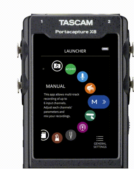 TASCAM Portacapture X8