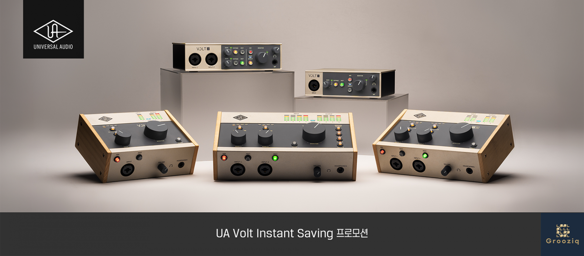 Universal Audio Volt 476P USB Recording Studio