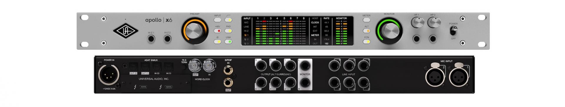 Universal Audio Apollo x6 Gen 2 Essentials+ Edition