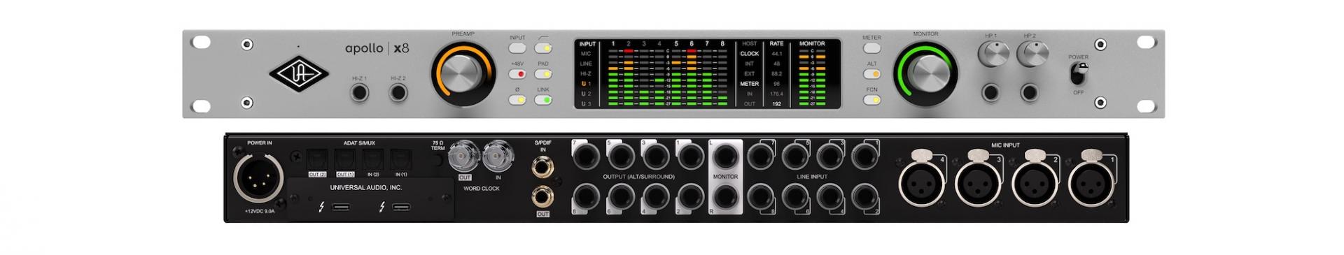 Universal Audio Apollo x8 Gen 2 Essentials+ Edition