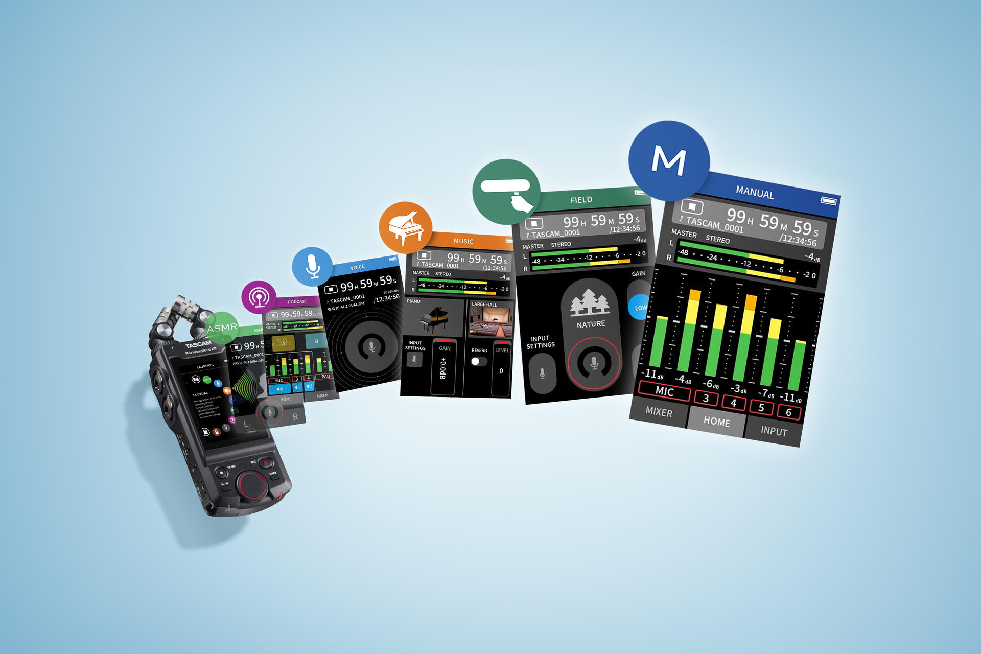 TASCAM Portacapture X8