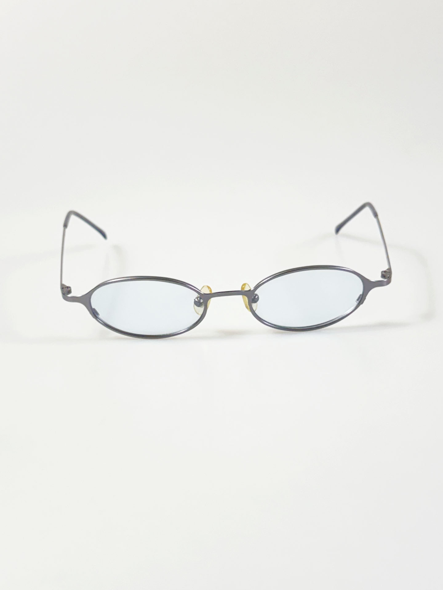 JEEP Blue Slim Oval Metal Tint Glasses