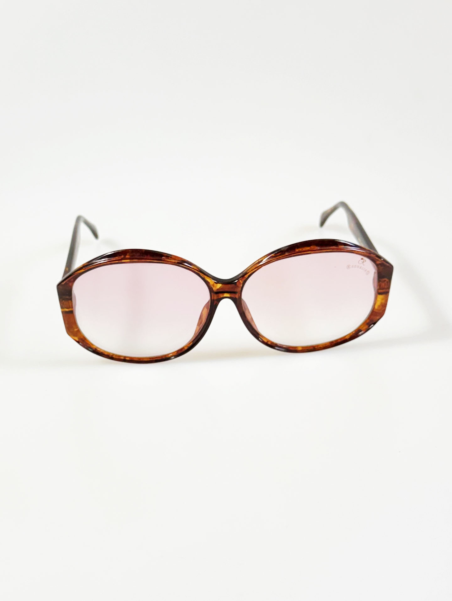 90's REGALIA Tortoiseshell Oversized Oval Frame Tint Sunglasses