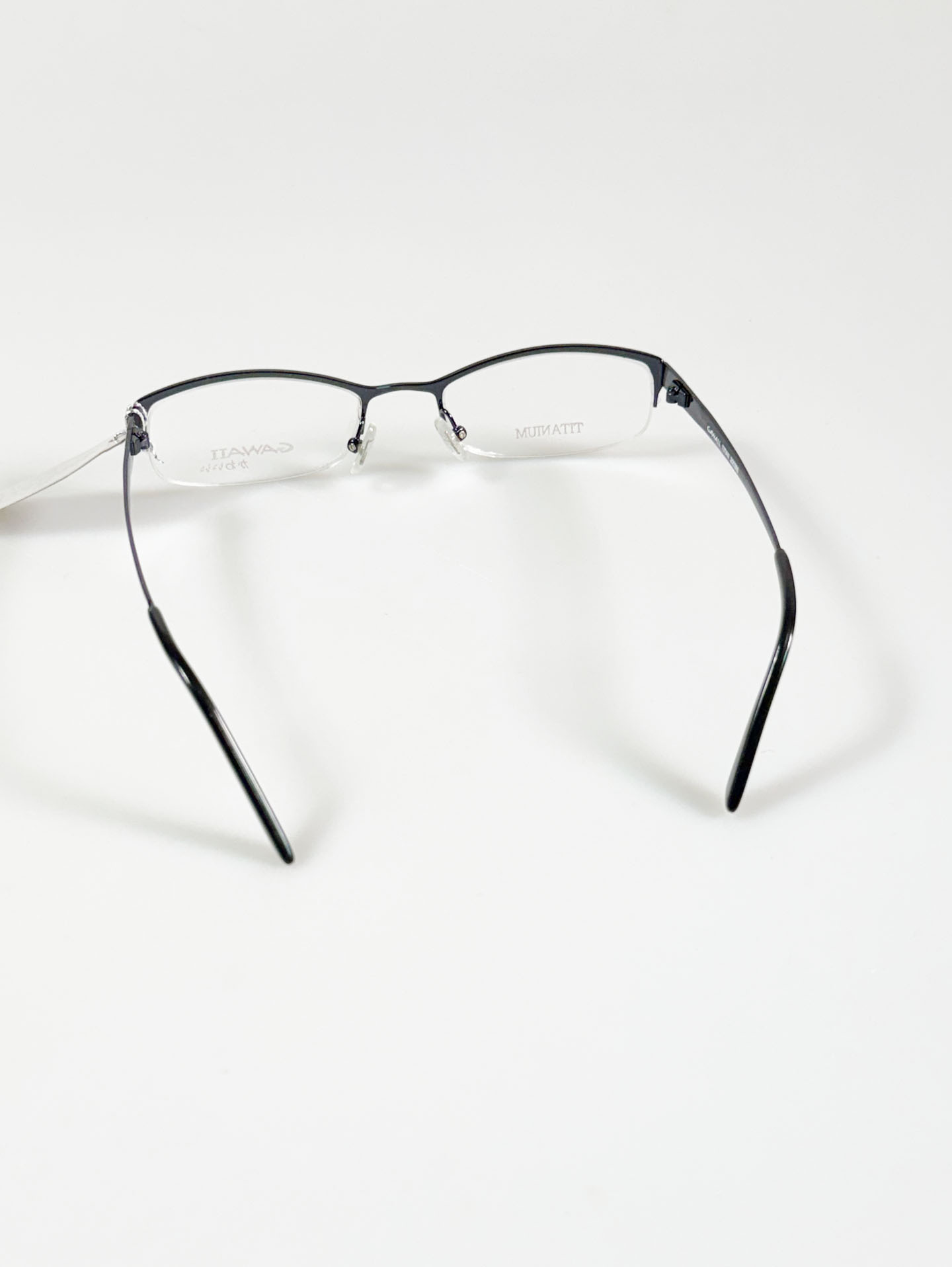 Series 01. GAWAII Vintage Titanium Semi-Rimless Eyewear Collection