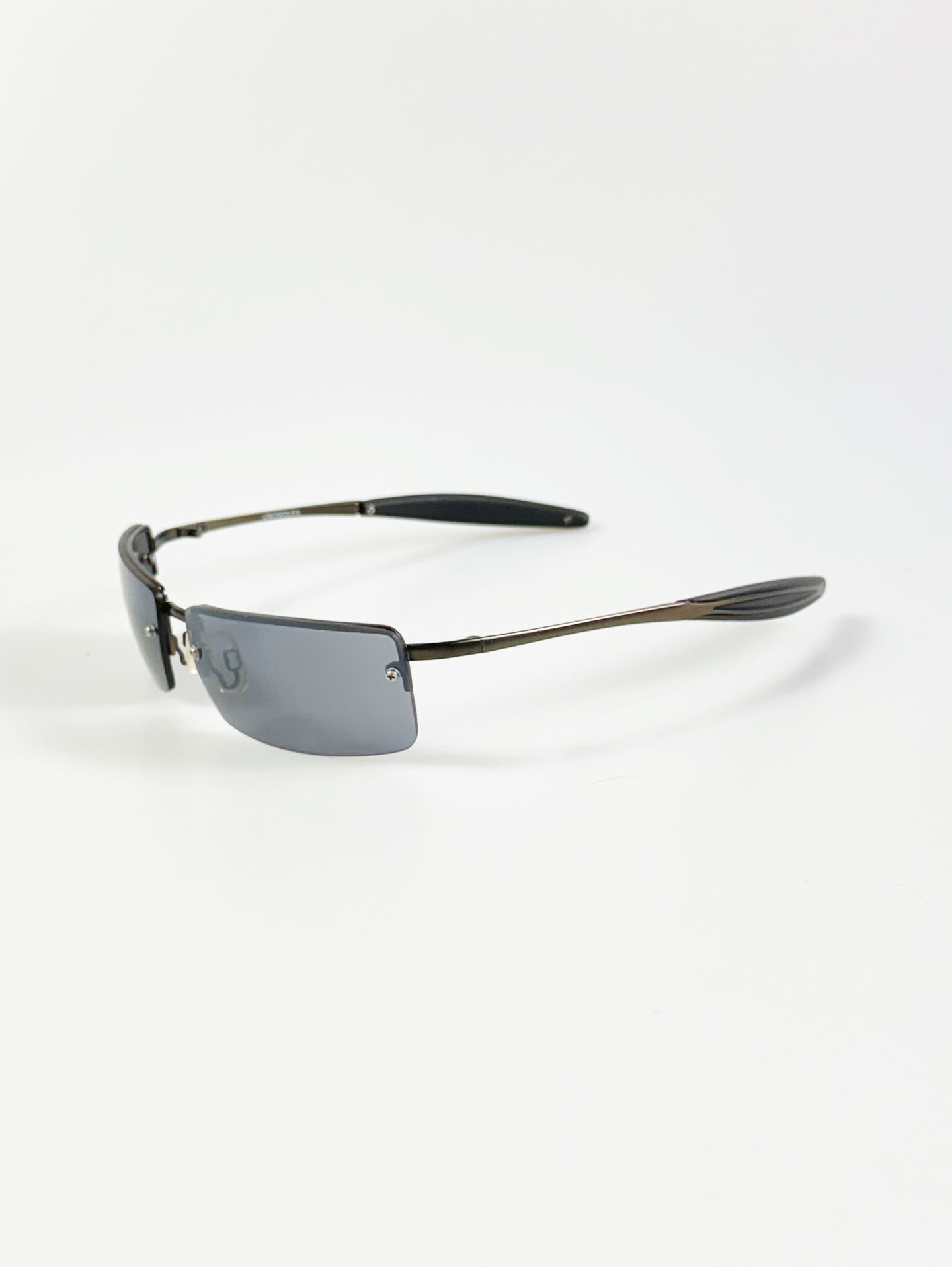 90's UNOSOLEIL Rimless Square Metal Sunglasses