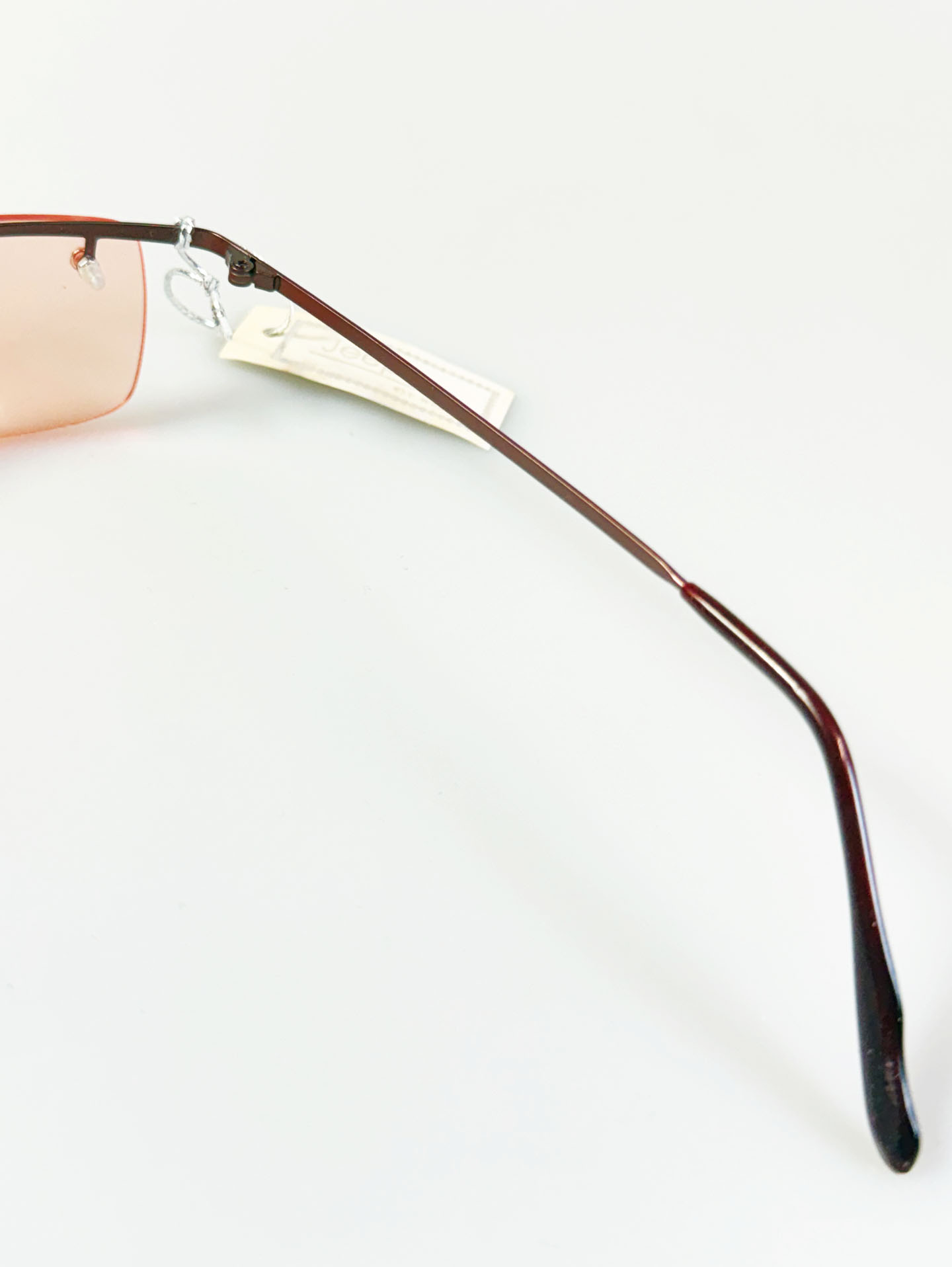 JEEP Semi-Rimless Square Metal Tinted Glasses