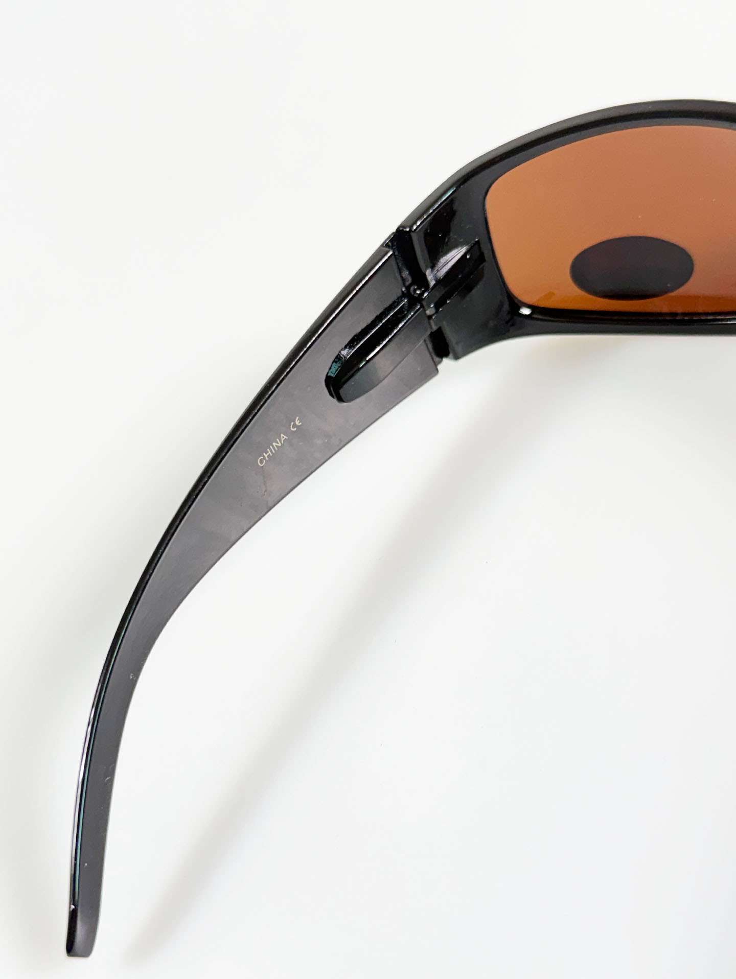 CHOPPERS Matte Black Wraparound Biker Tint Sunglasses