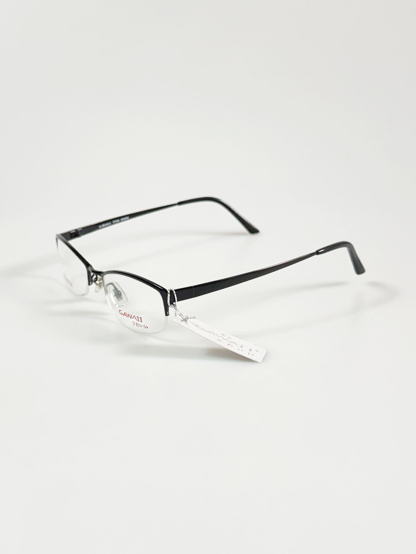 Series 01. GAWAII Vintage Titanium Semi-Rimless Eyewear Collection