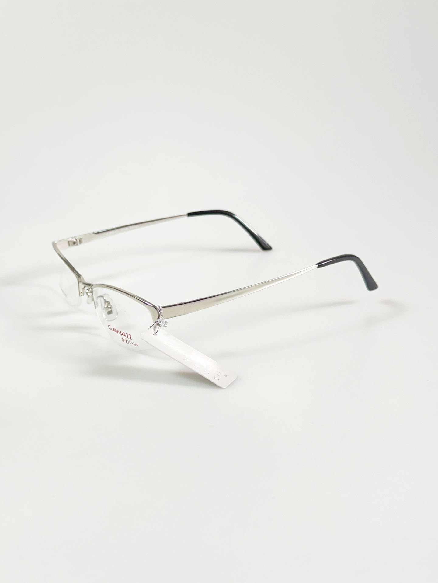 Series 01. GAWAII Vintage Titanium Semi-Rimless Eyewear Collection