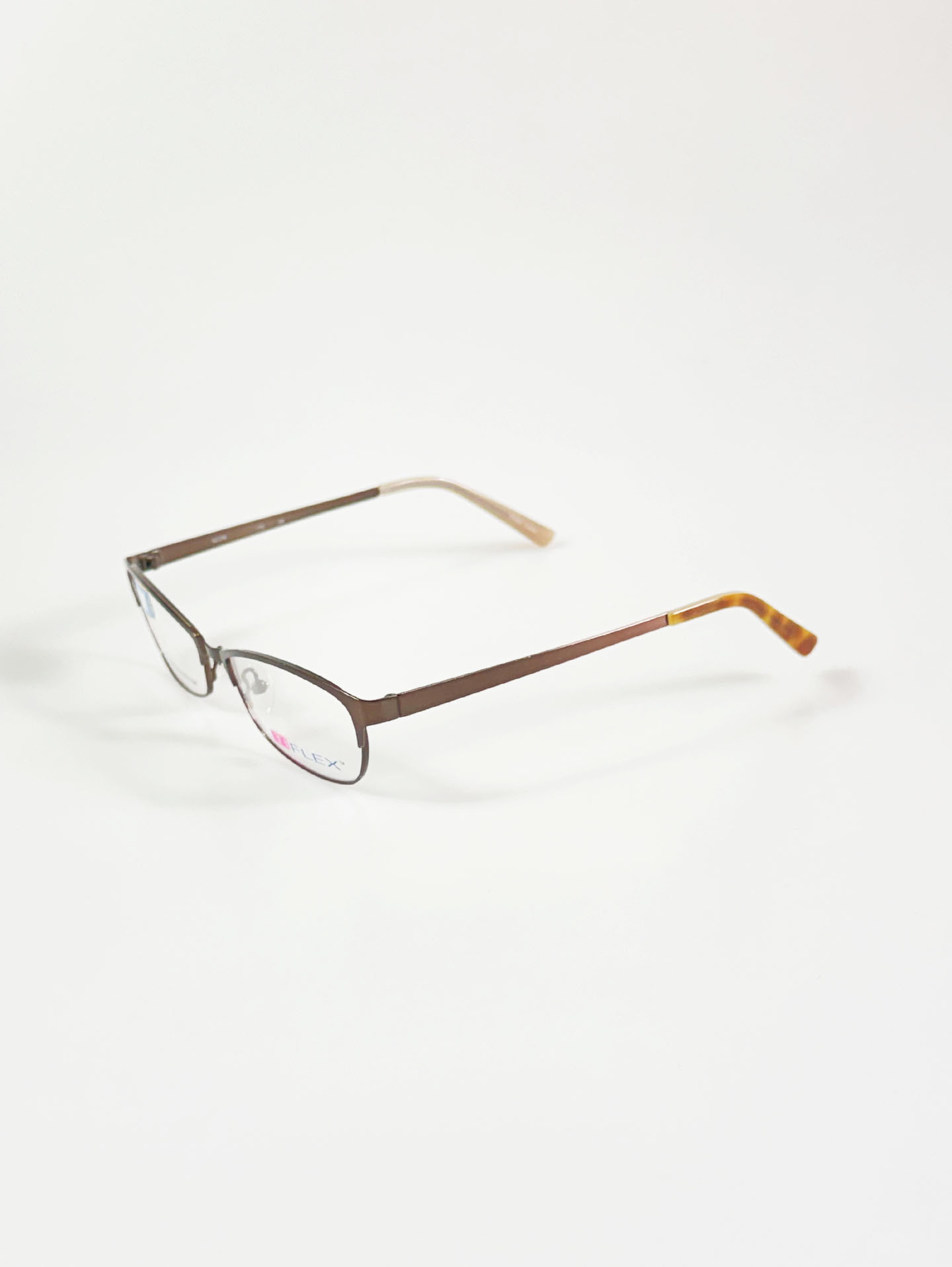 TI FLEX Titanium Slim Square Frame Glasses