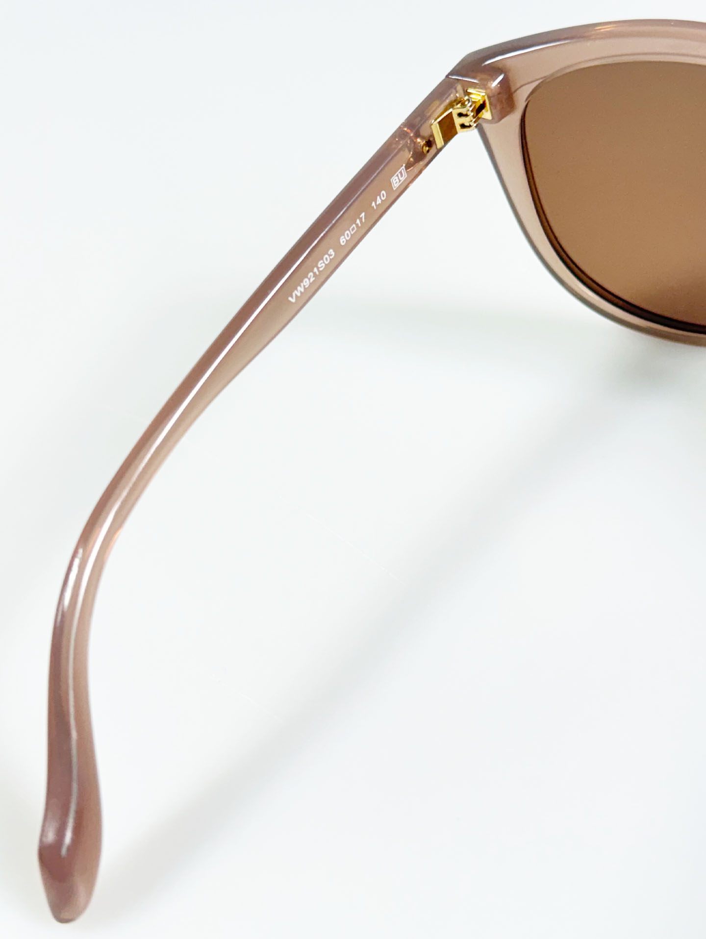 Vivienne Westwood Anglomania Nude Pink Oversized Butterfly Frame Sunglasses