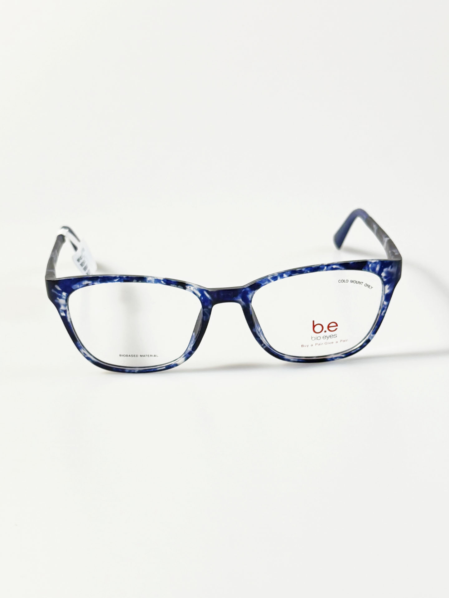 Bio Eyes Blue Marble Wayfarer Frame Glasses