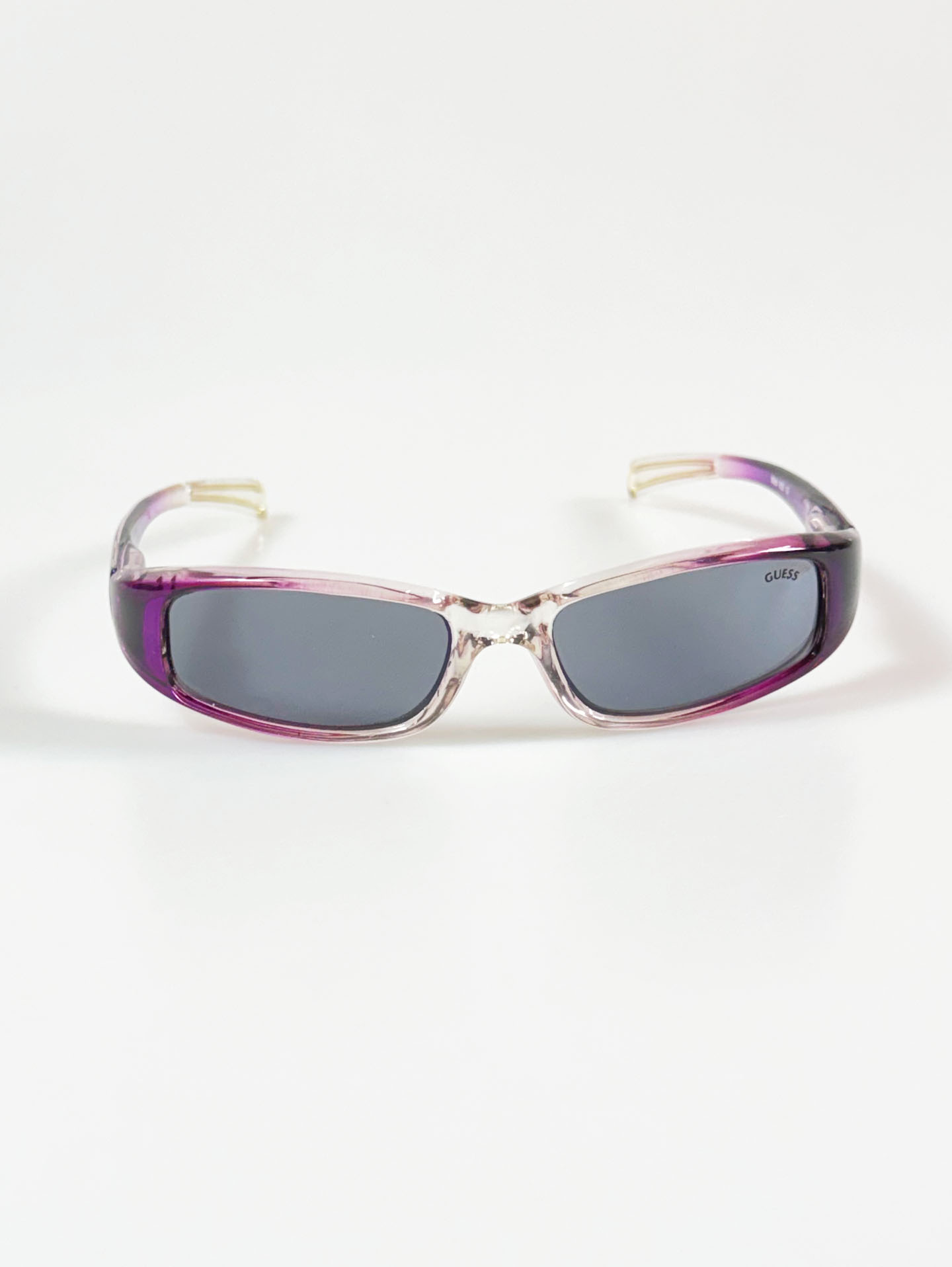 GUESS Square Purple Fade Gradient Sunglasses
