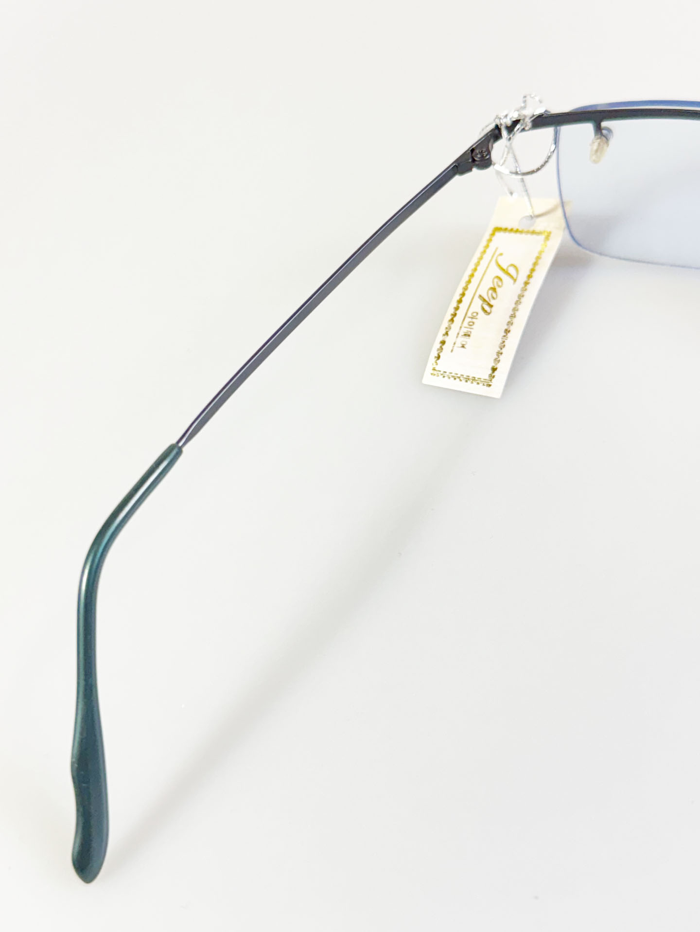 JEEP Semi-Rimless Square Metal Tinted Glasses