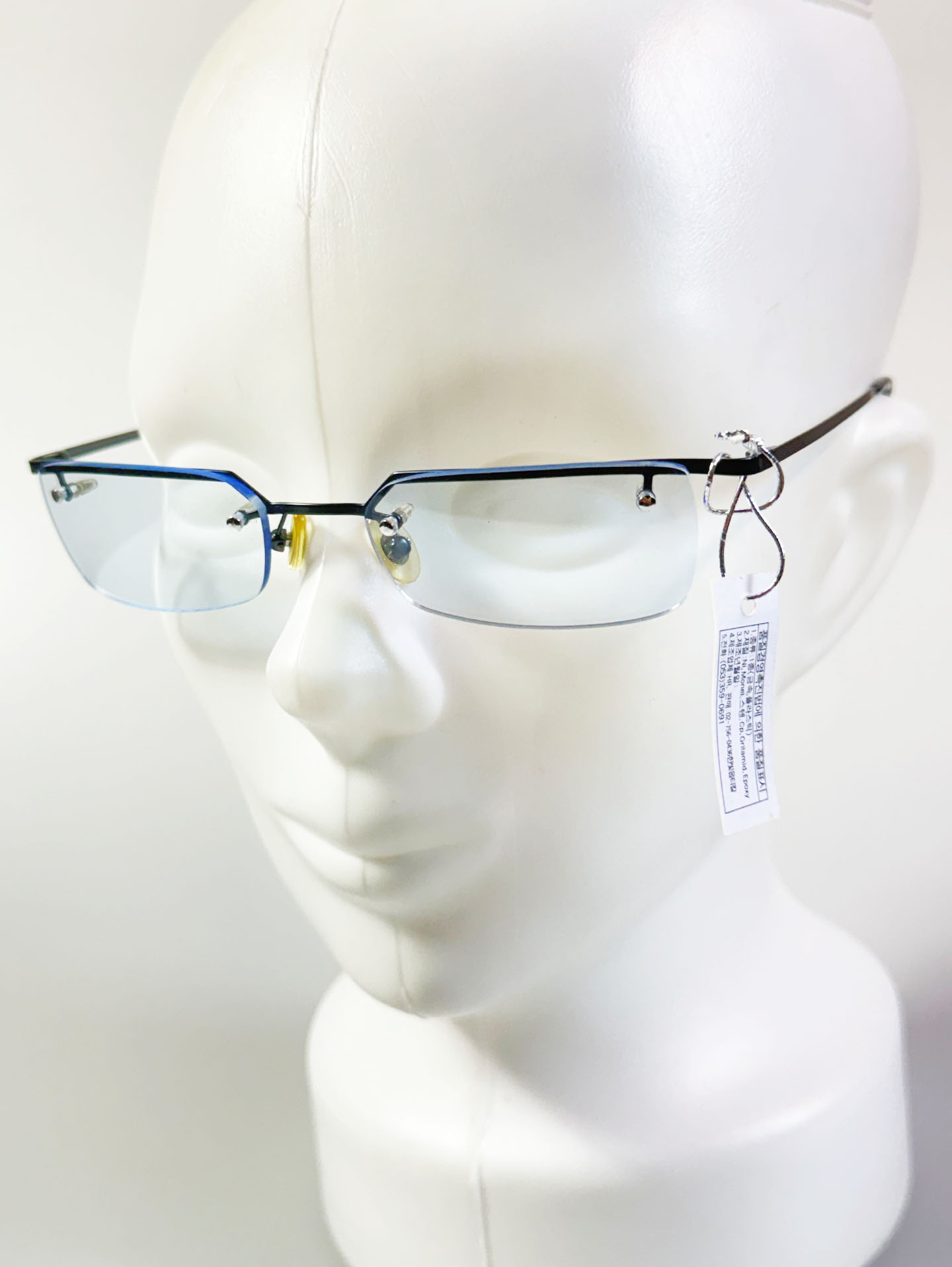 JEEP Semi-Rimless Square Metal Tinted Glasses