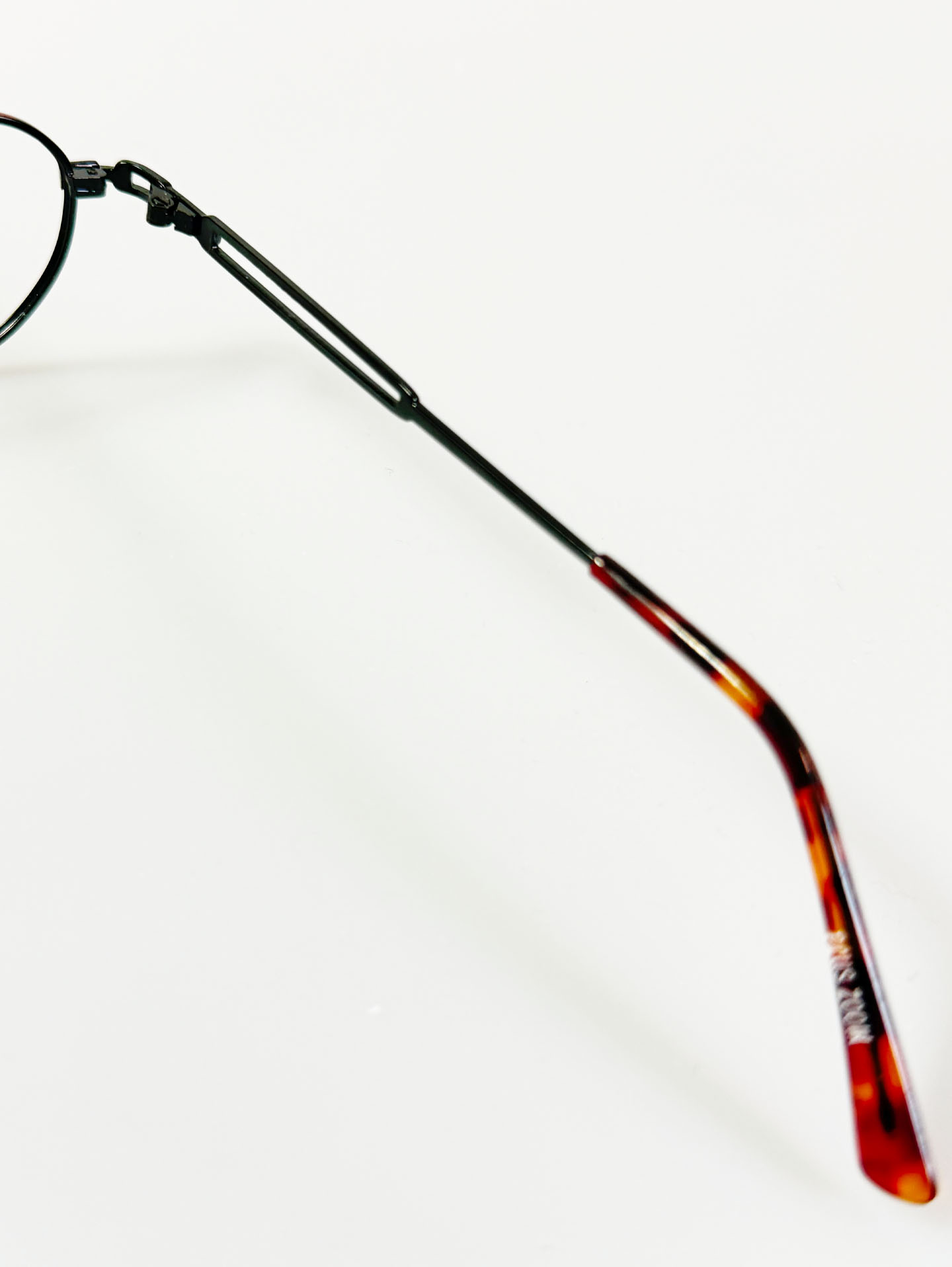 90's PLUS ZOOM Slim Square Gradation Metal Frame Glasses