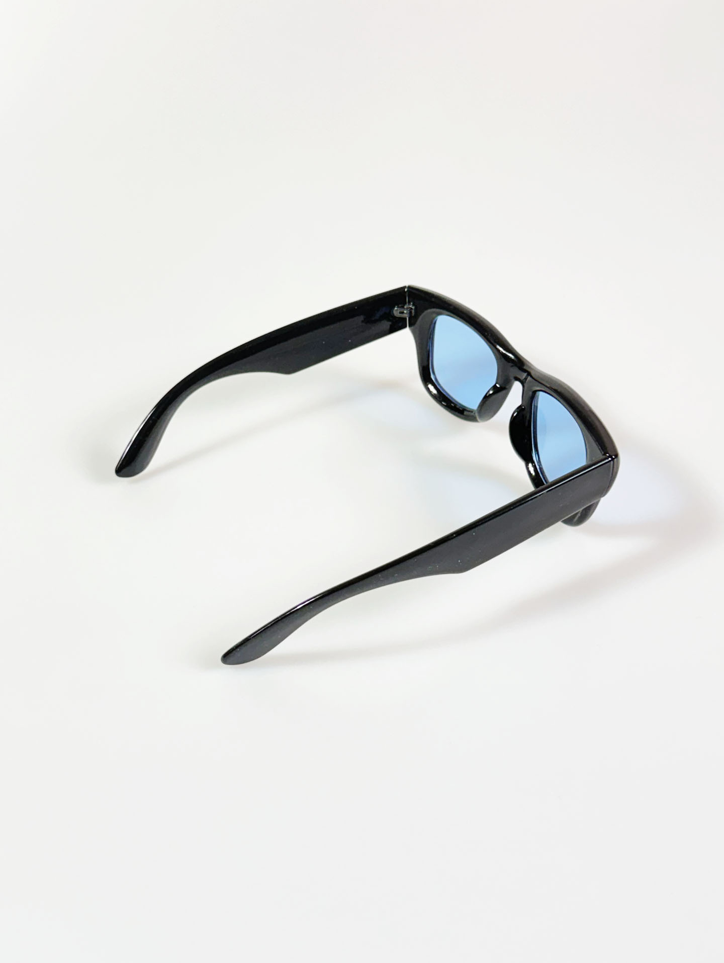 Black Bold Square Tinted Sunglasses