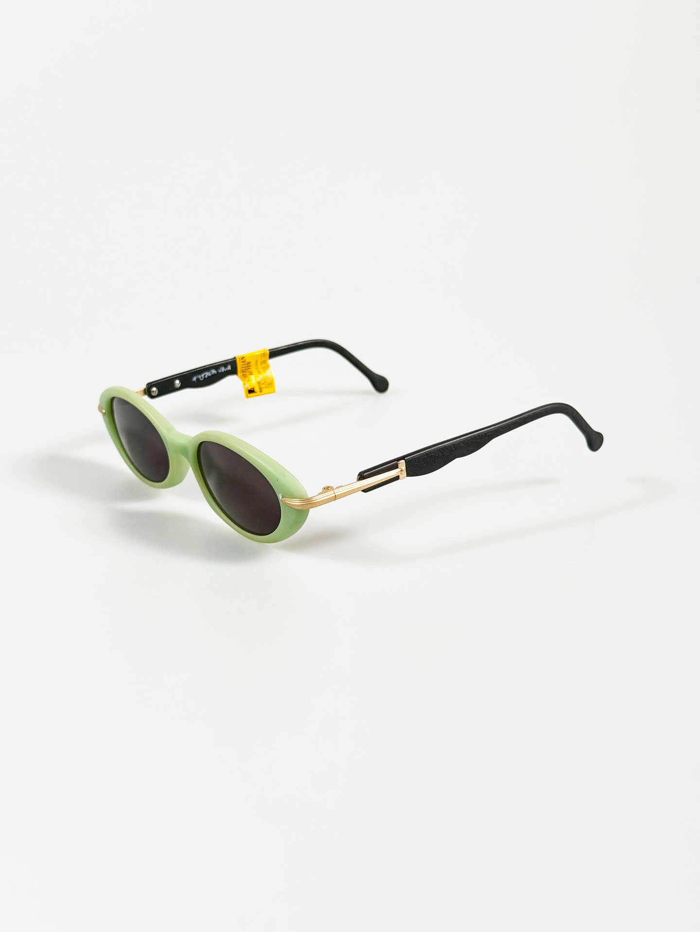 90's Christian Kevin Bold Oval Frame Sunglasses