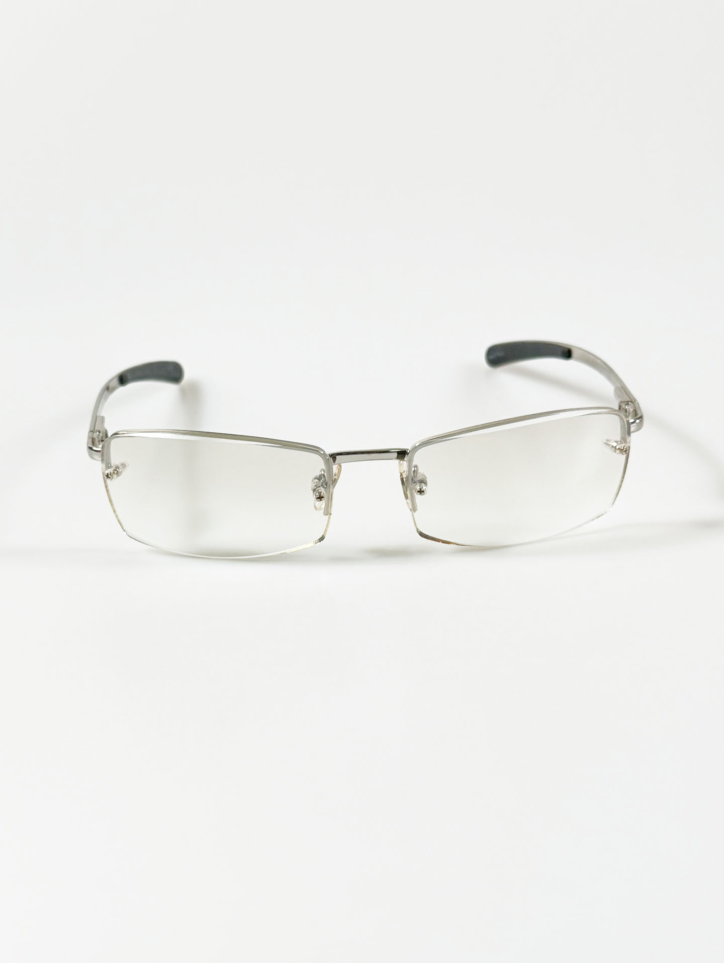 CAPRIO Rimless Square Metal Tint Sunglasses