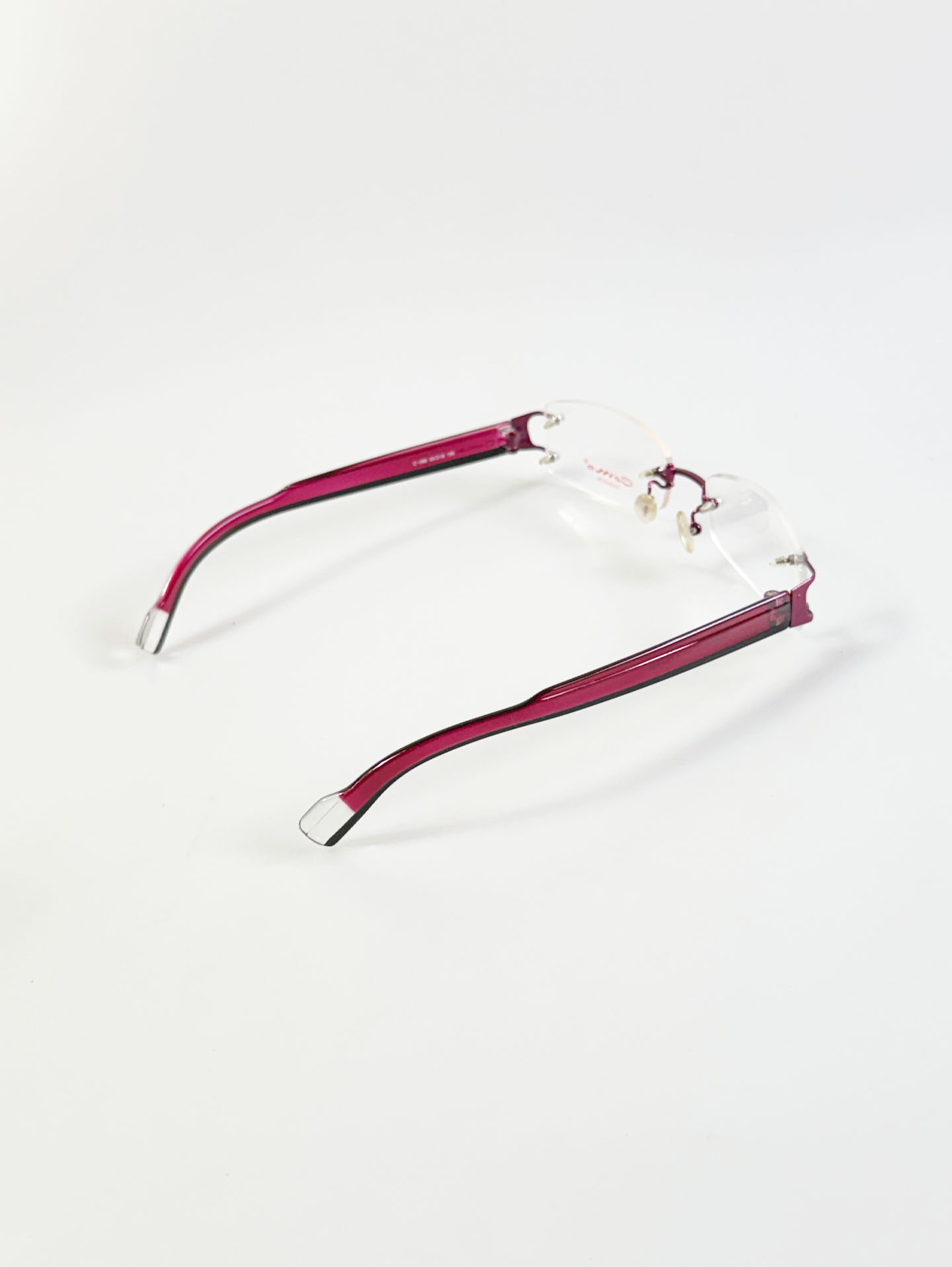 CAMO FASHION Rimless Square Metal Glasses