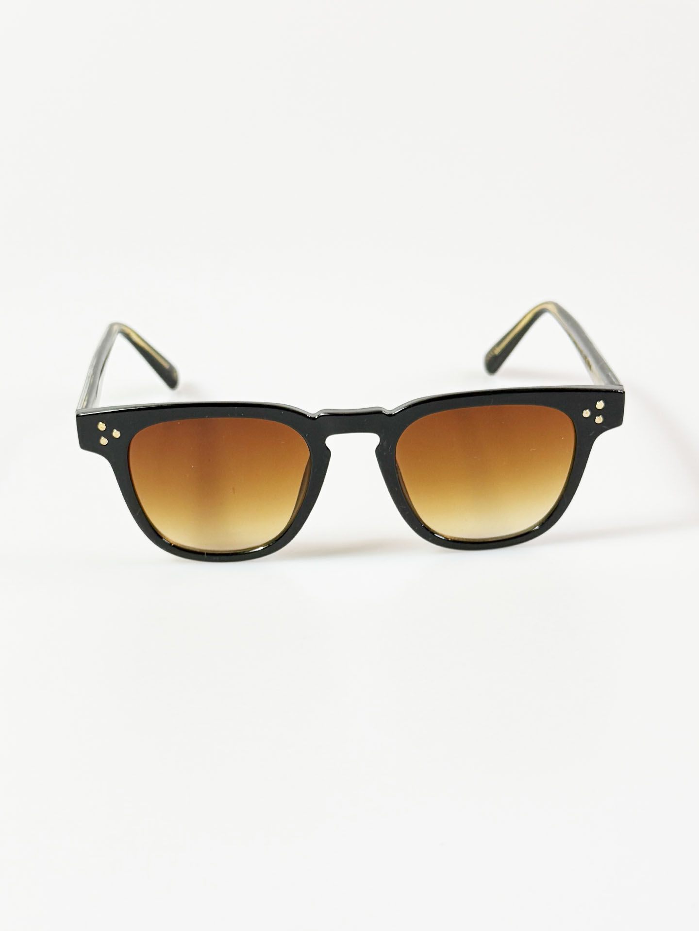 CANAAN Black Square Frame Tinted Sunglasses